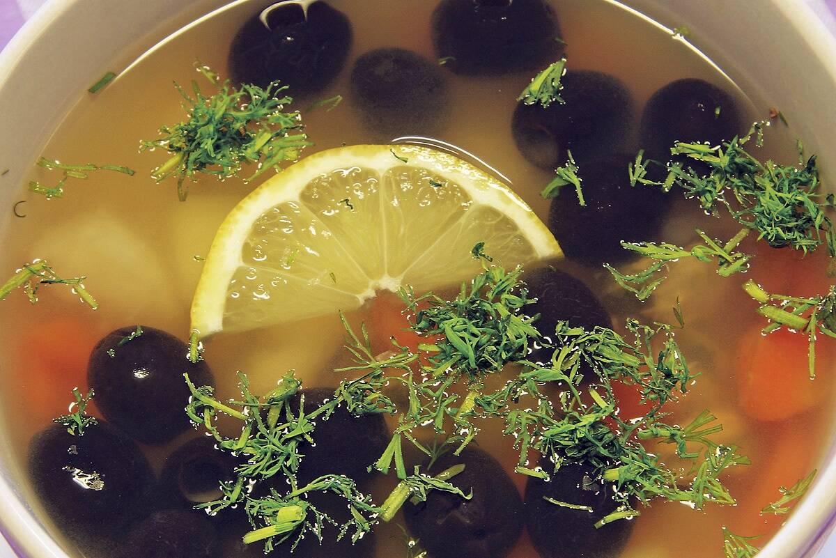 Vürtsikas ahvenasupp.