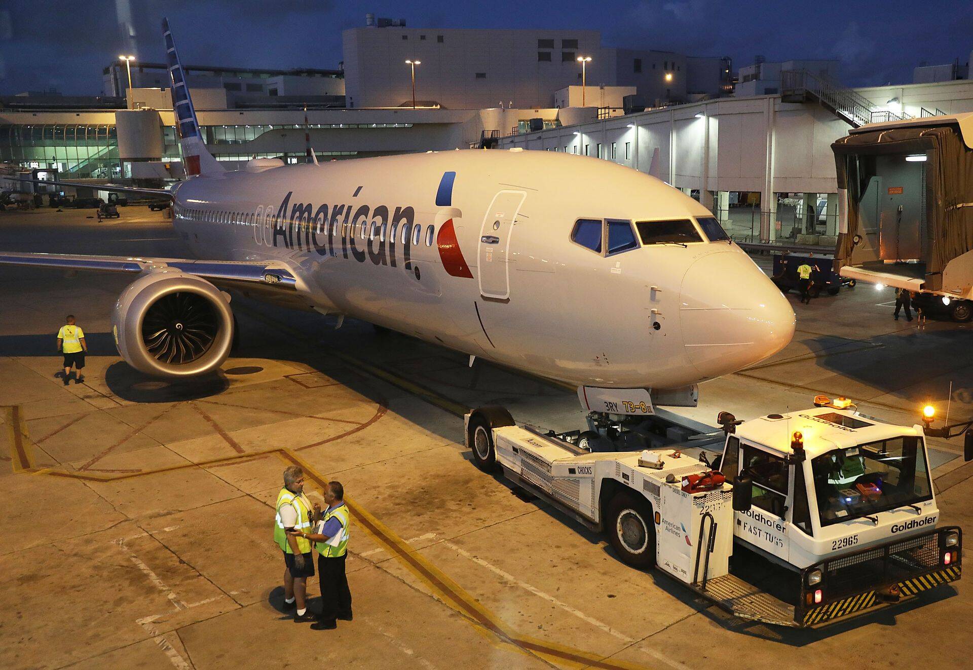Boeing 737 Max 8 Miami lennuväljal.