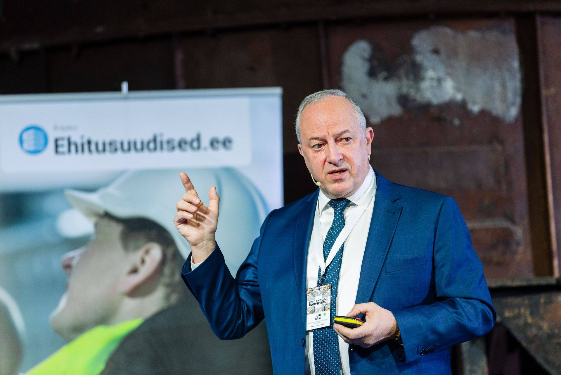Jüri Rass Eesti Ehituskonverentsil 2020 Kultuurikatlas.