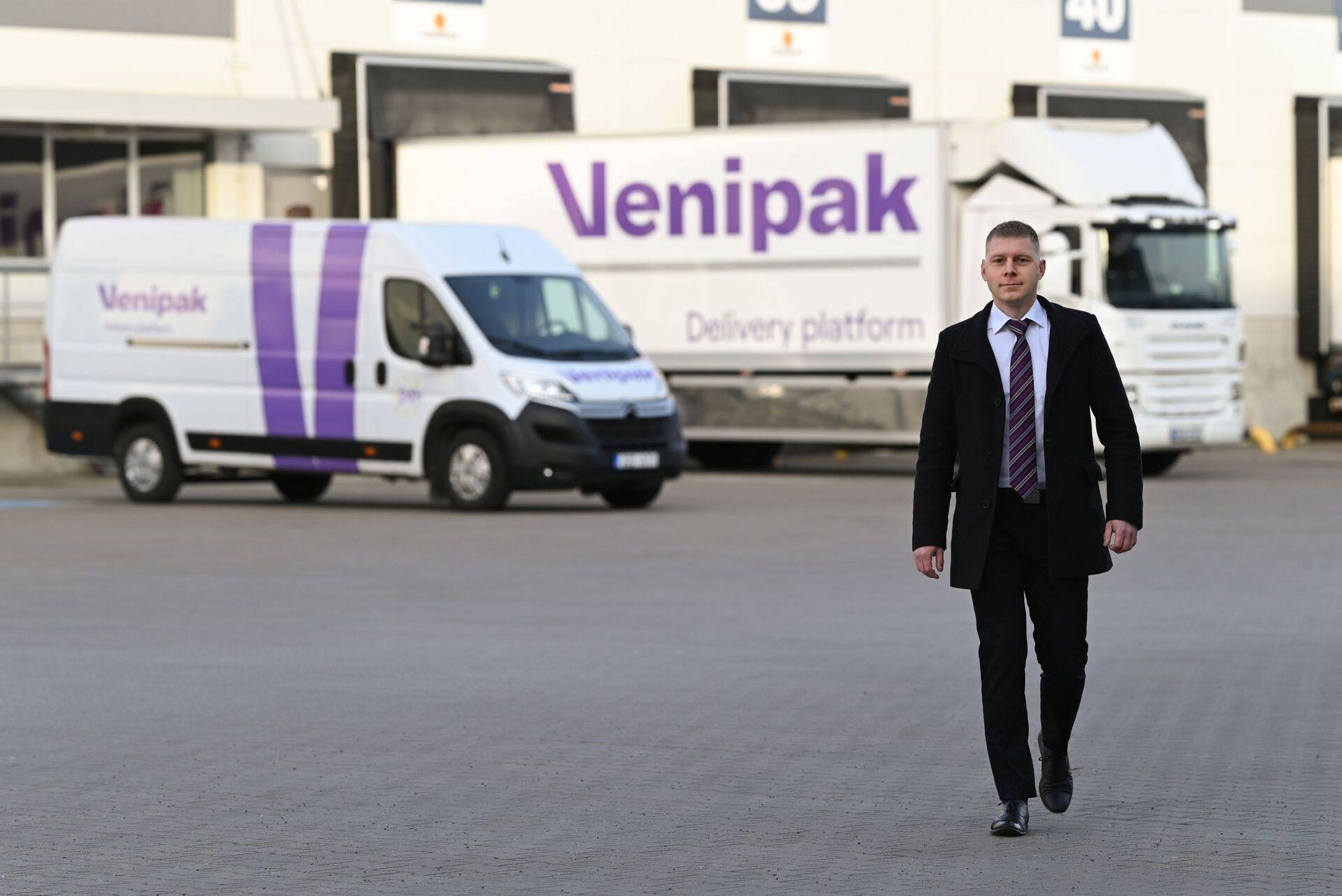 Venipaki Eesti logistikajuht Artur Parv.