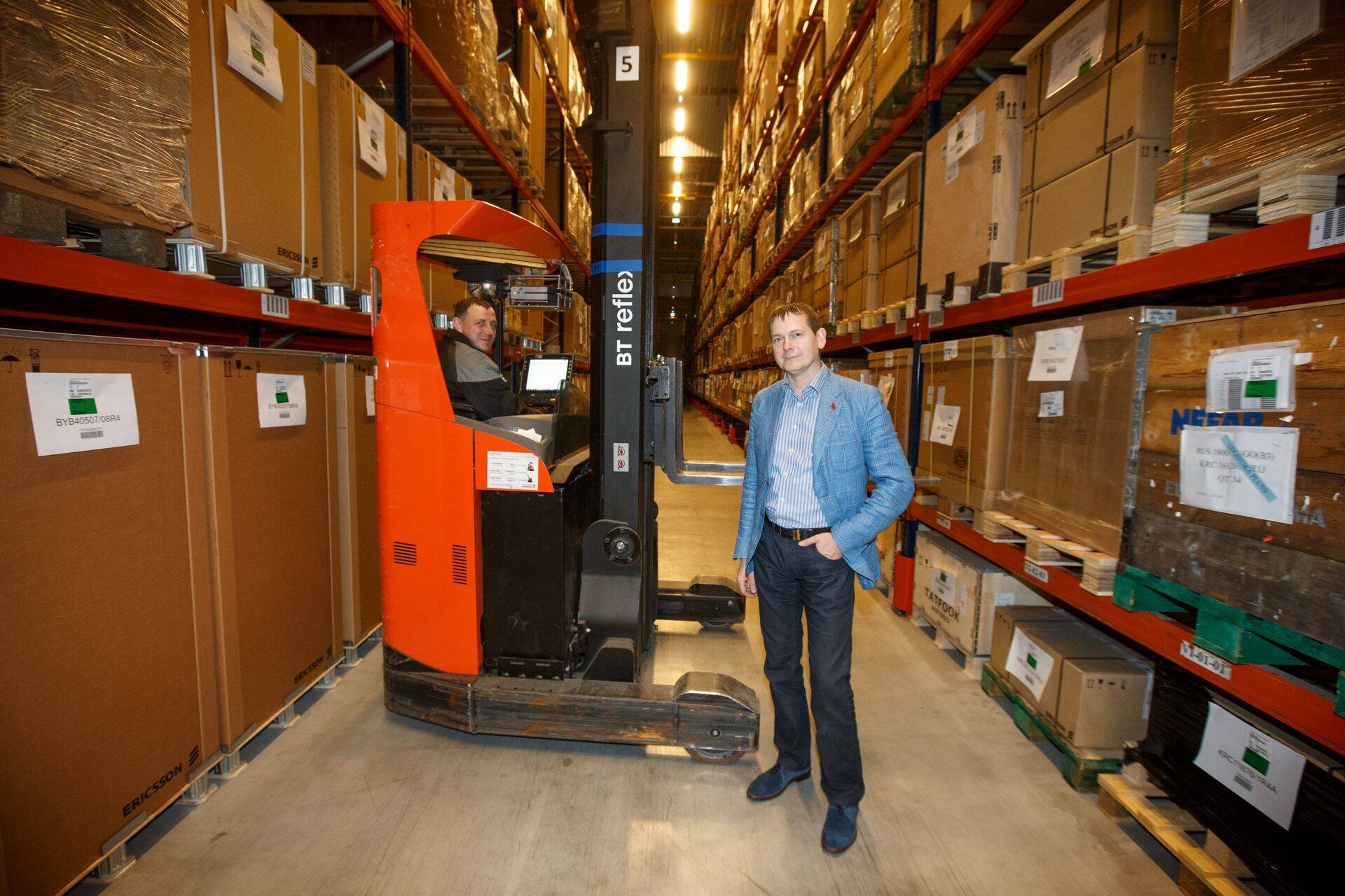 Logistika Plussi juhatuse esimees Toomas Orutar kinnitas, et ettevõtte logistrikakeksused on peaaegu täis ja ettevõte otsib lisapinda.