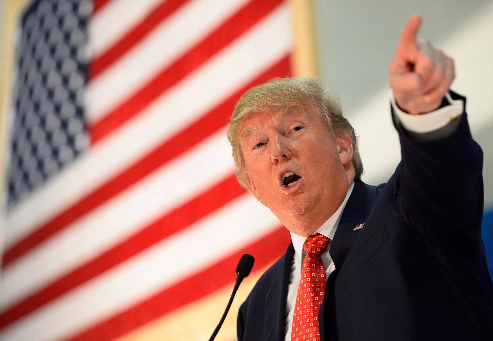 USA president Donald Trump