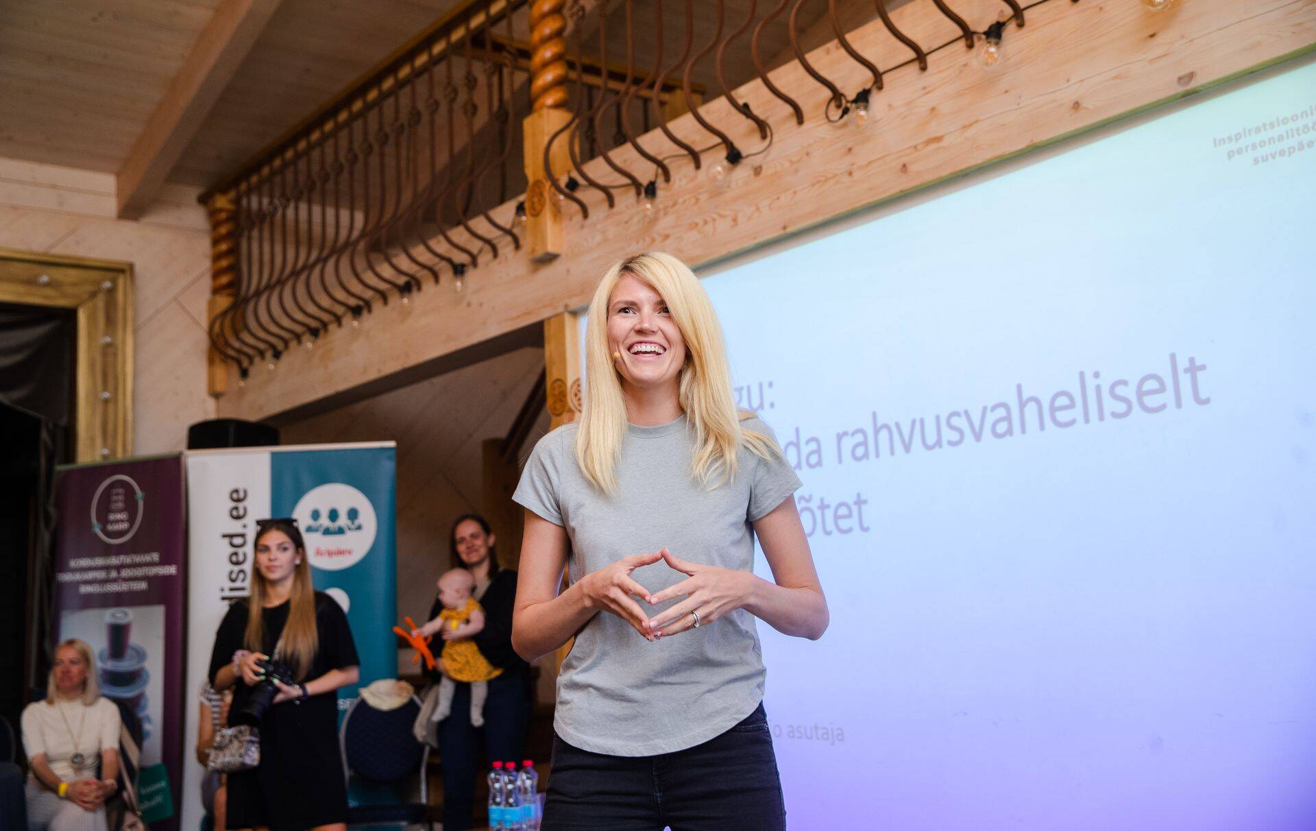 Kristel Kruustük 2022. aasta juunis, Inspiratsioonifestivalil personalitöötajate suvepäevad