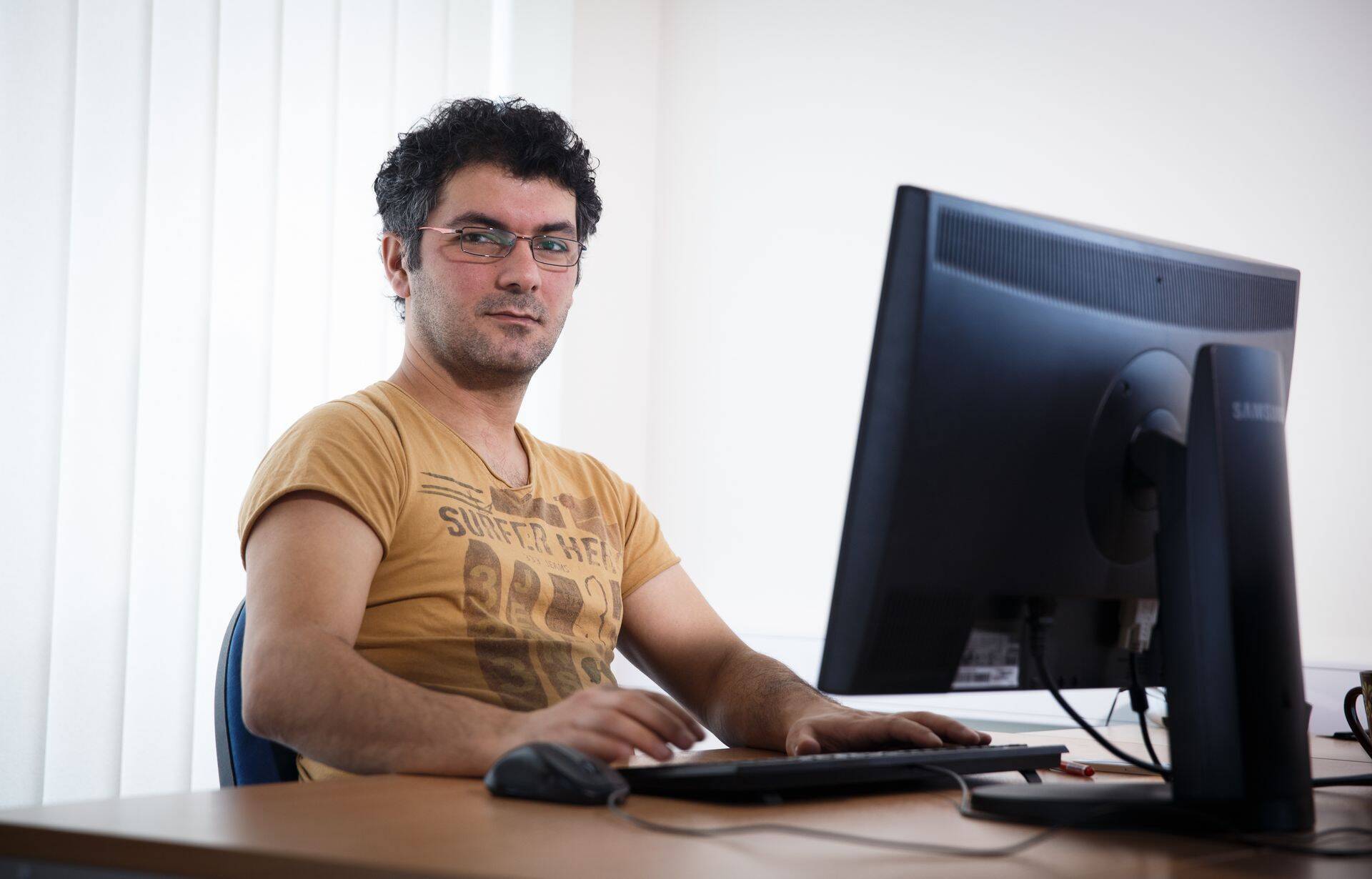 Türgist Eestisse IT-spetsialistiks tulnud Mehmet Ozekinci.