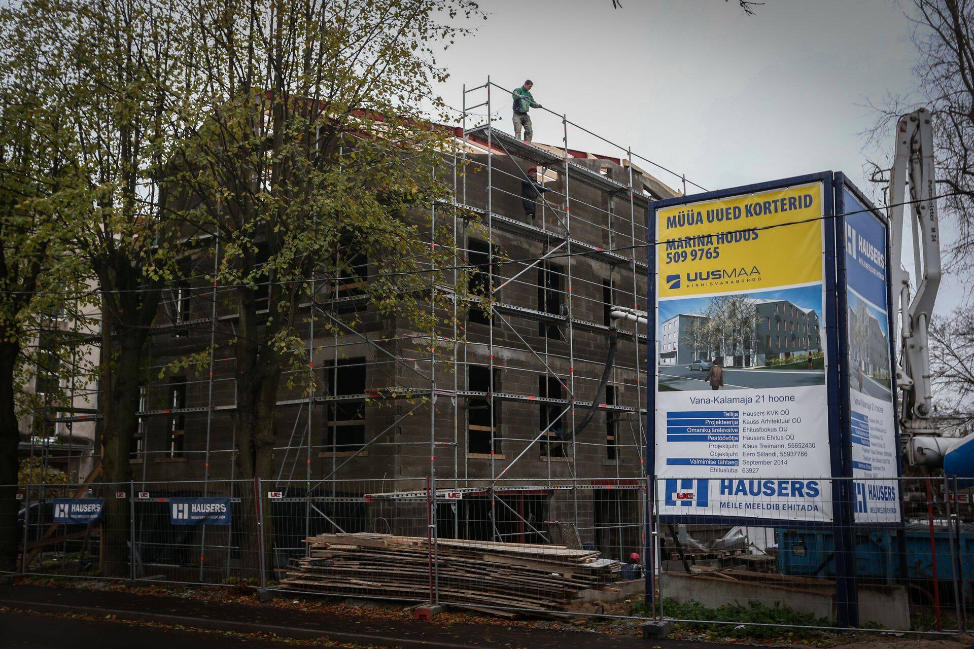 Mullu sai valmis Vana-Kalamaja 21 kortermaja, mille üheksast korterist on kaheksa müüdud.