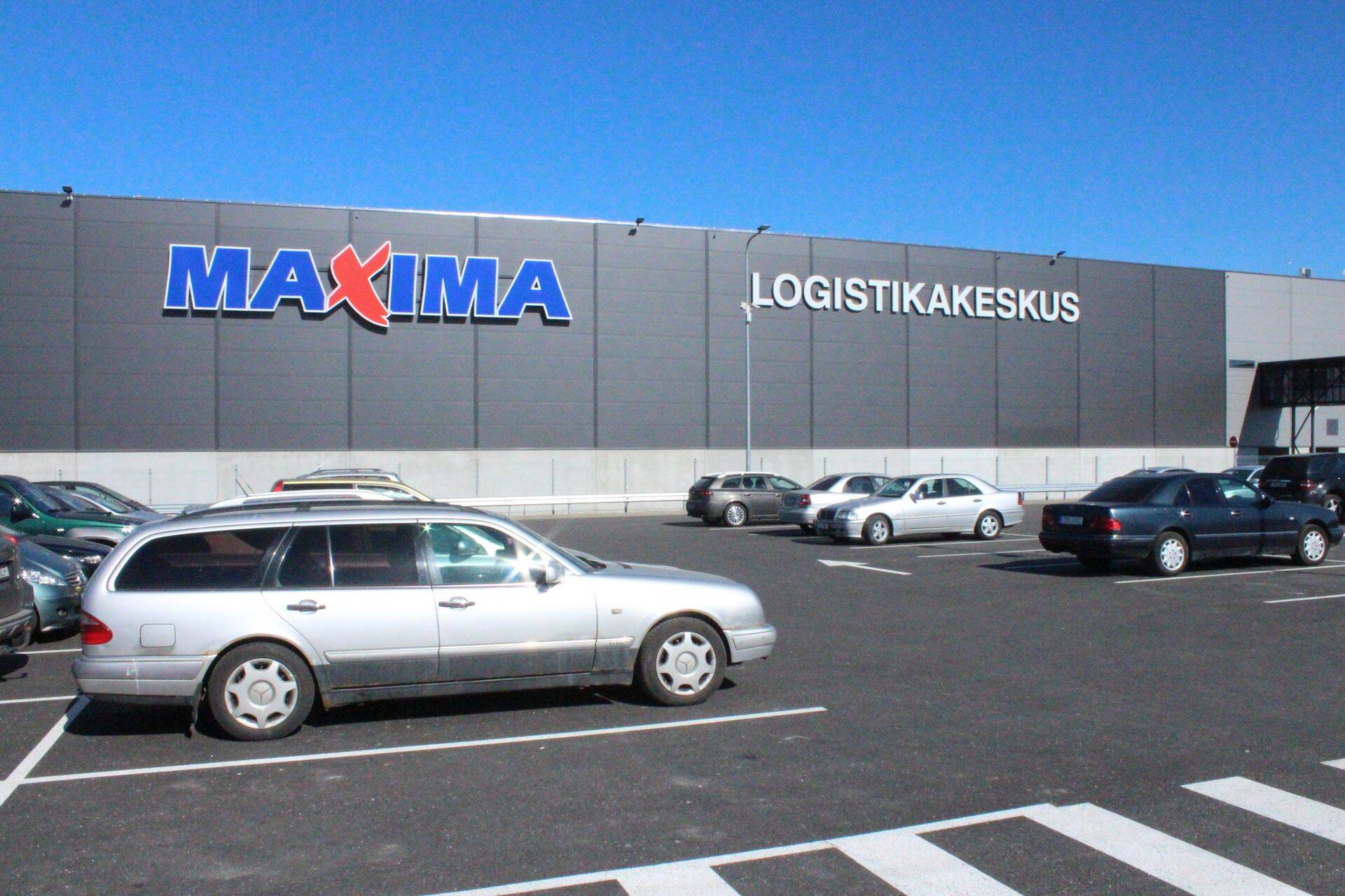 Logistika klubi Maxima logistikakeskuses