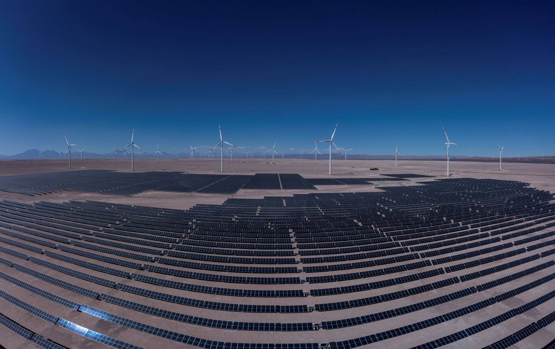Гибридная электростанция Enel Group в Чили.