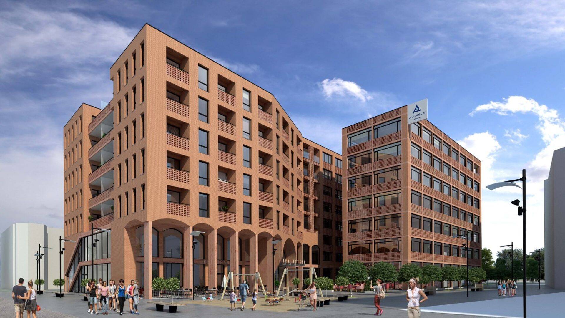 Multifunktsionaalse hoone ehitab Rotermanni Maru Ehitus