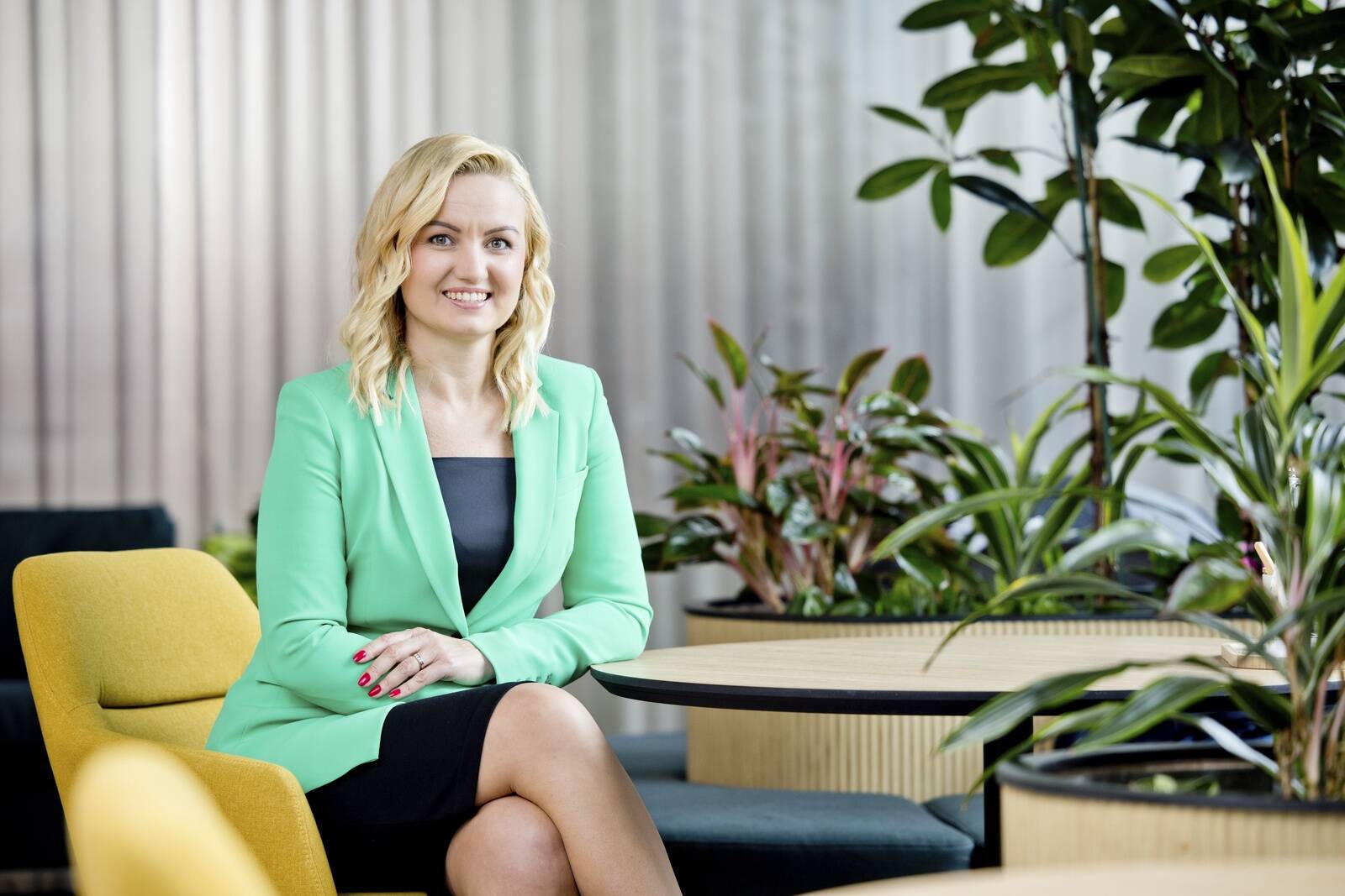 Coop Panga ärikliendi igapäevapanganduse juht Erje Mettas.