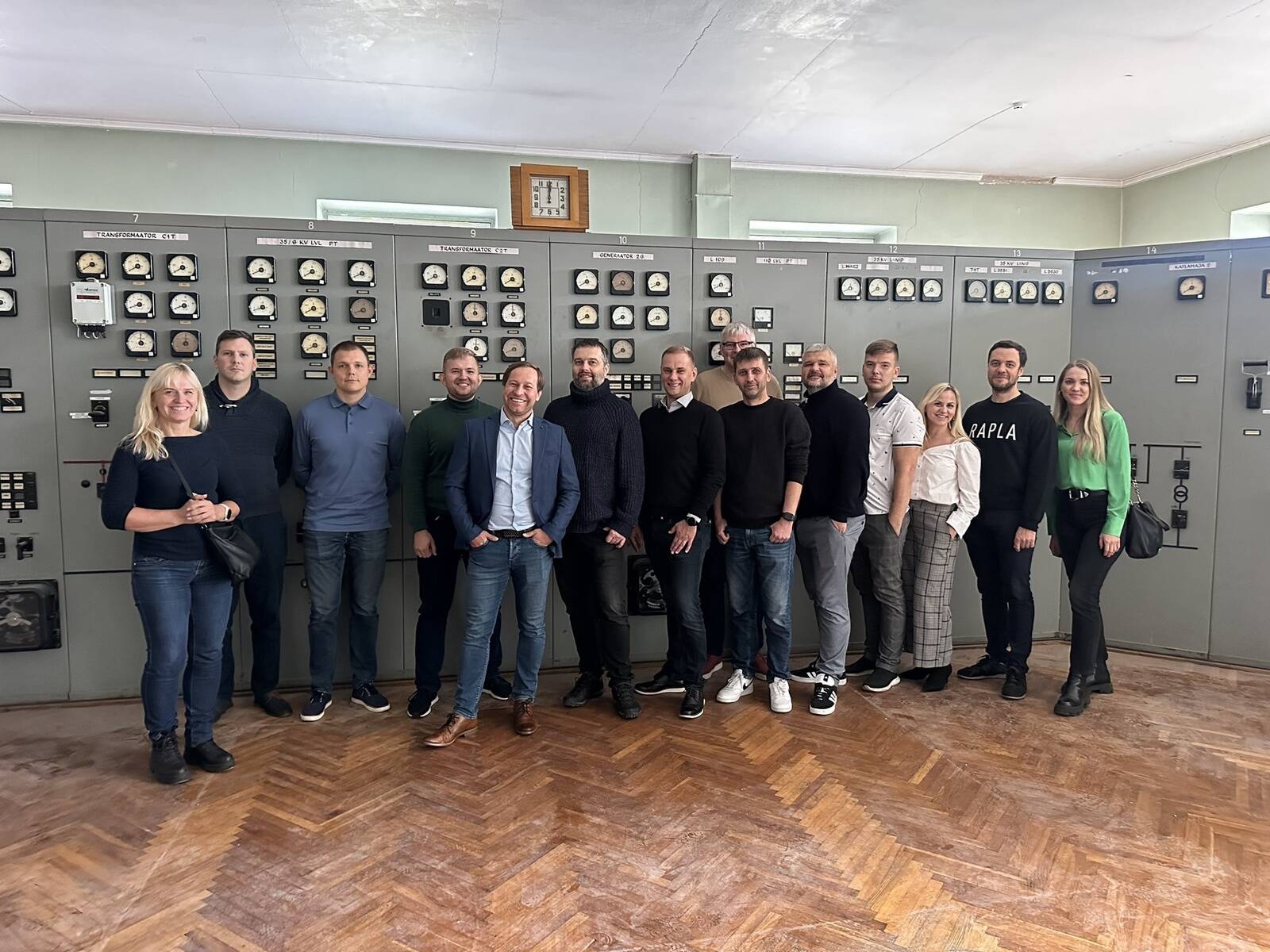 Prysmiani ja W.EG. Eesti tiim meeskonnaüritusel.