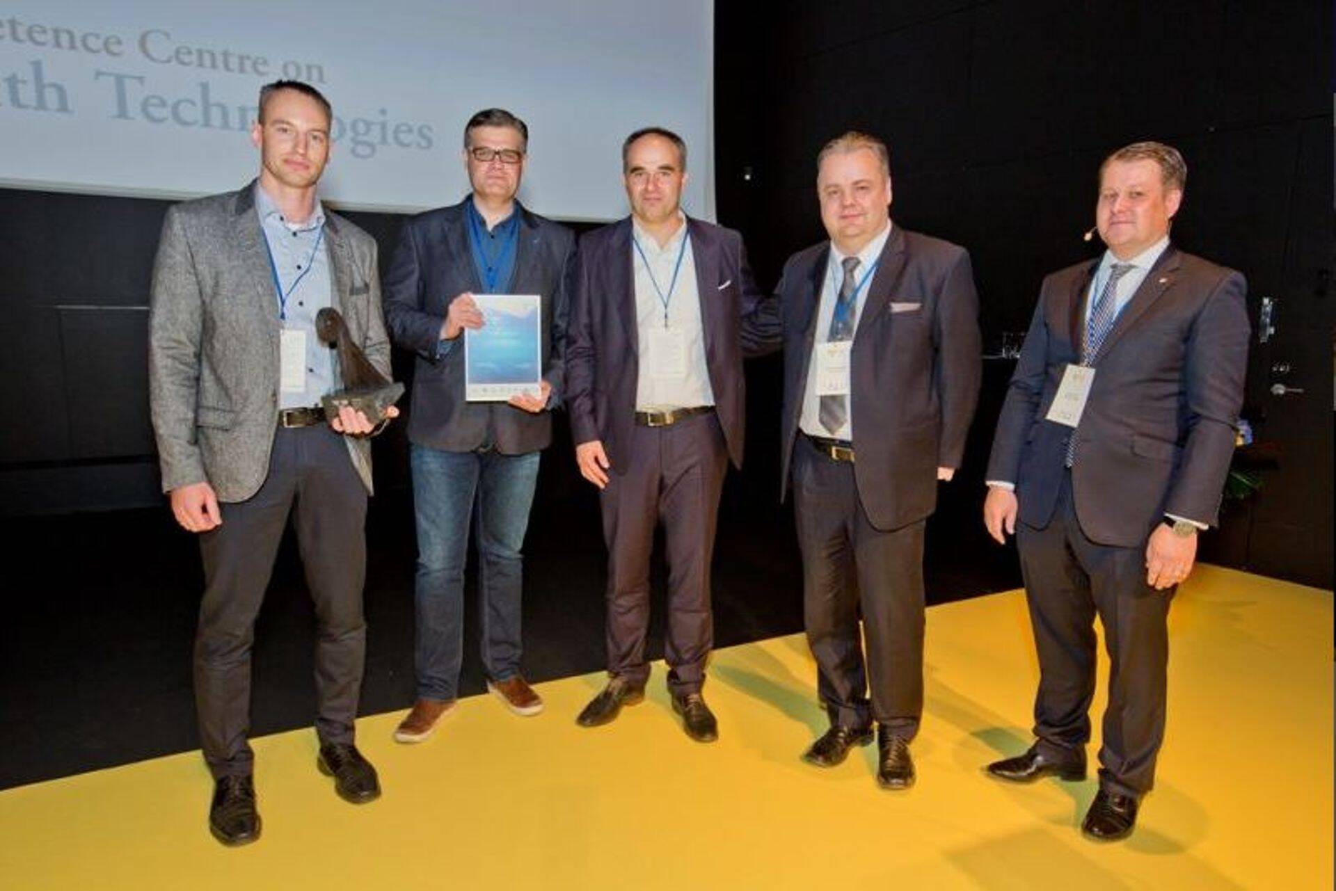 Rootsi Äriauhind 2016 raames pälvis silmapaistva tehnoloogilise innovatsiooni auhinna Tervisetehnoloogiate Arenduskeskuse meetod globiinilukk (GlobinLockTM).