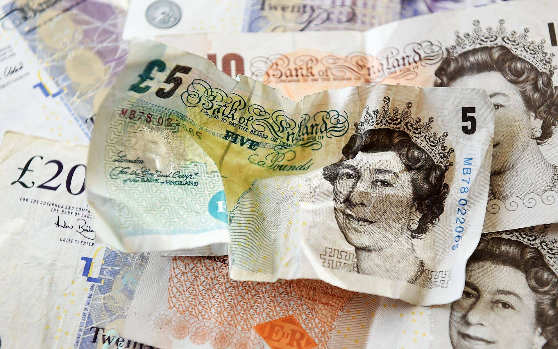 Briti nael oli tänavu üks valuutadest, millel eriti hästi ei läinud