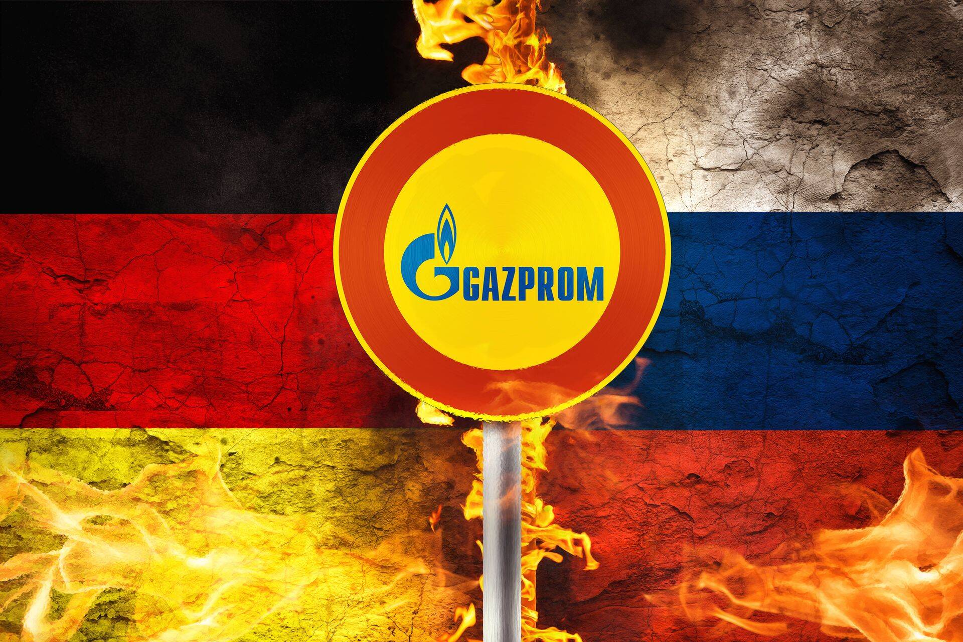 Остановка «Северного потока-1», доставляющая неприятности ЕС, к столбу пламени, видимо, отношения не имеет.
