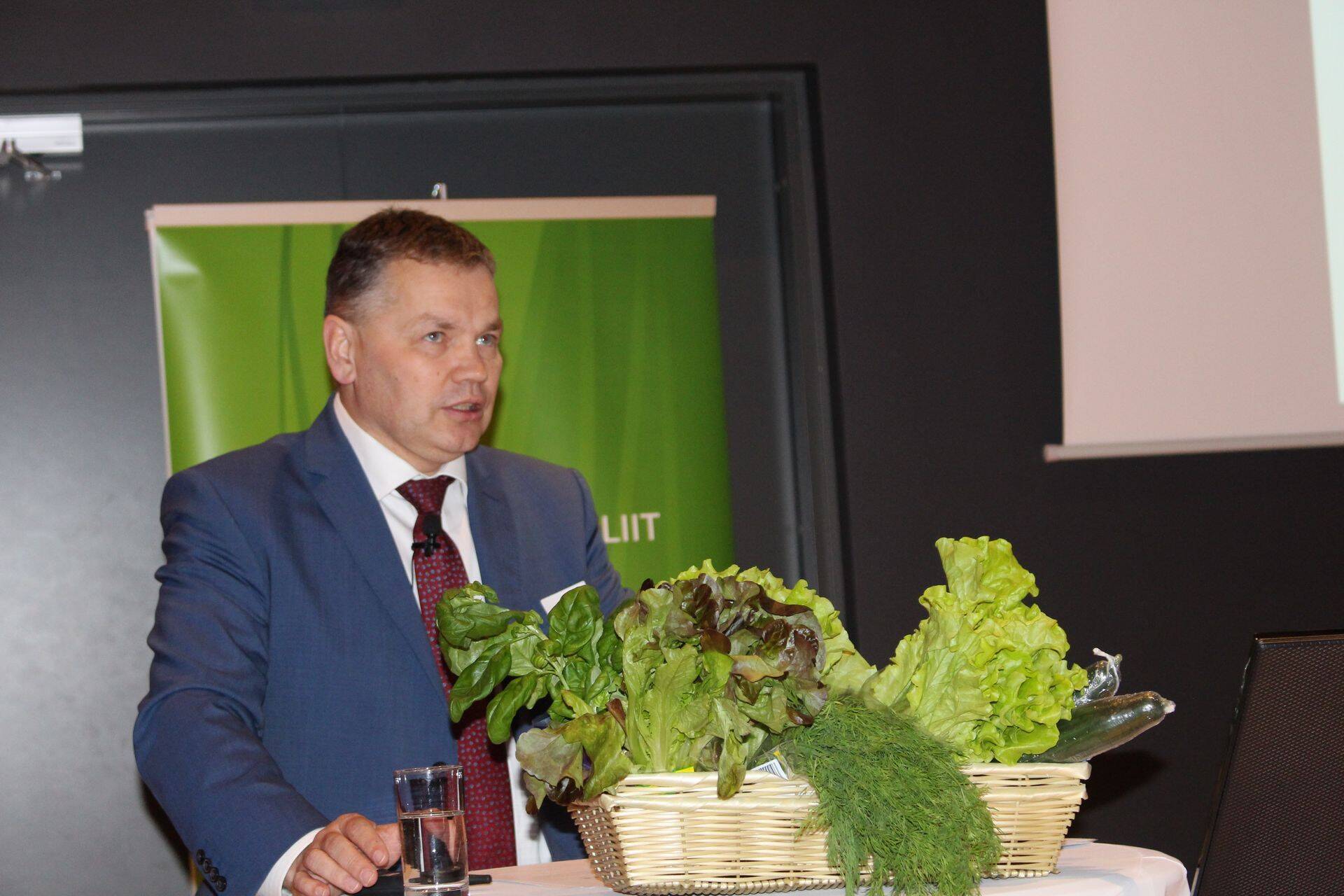 Visioonikonverentsil rääkis kantsler Lemetti aiandussektorist numbrites.