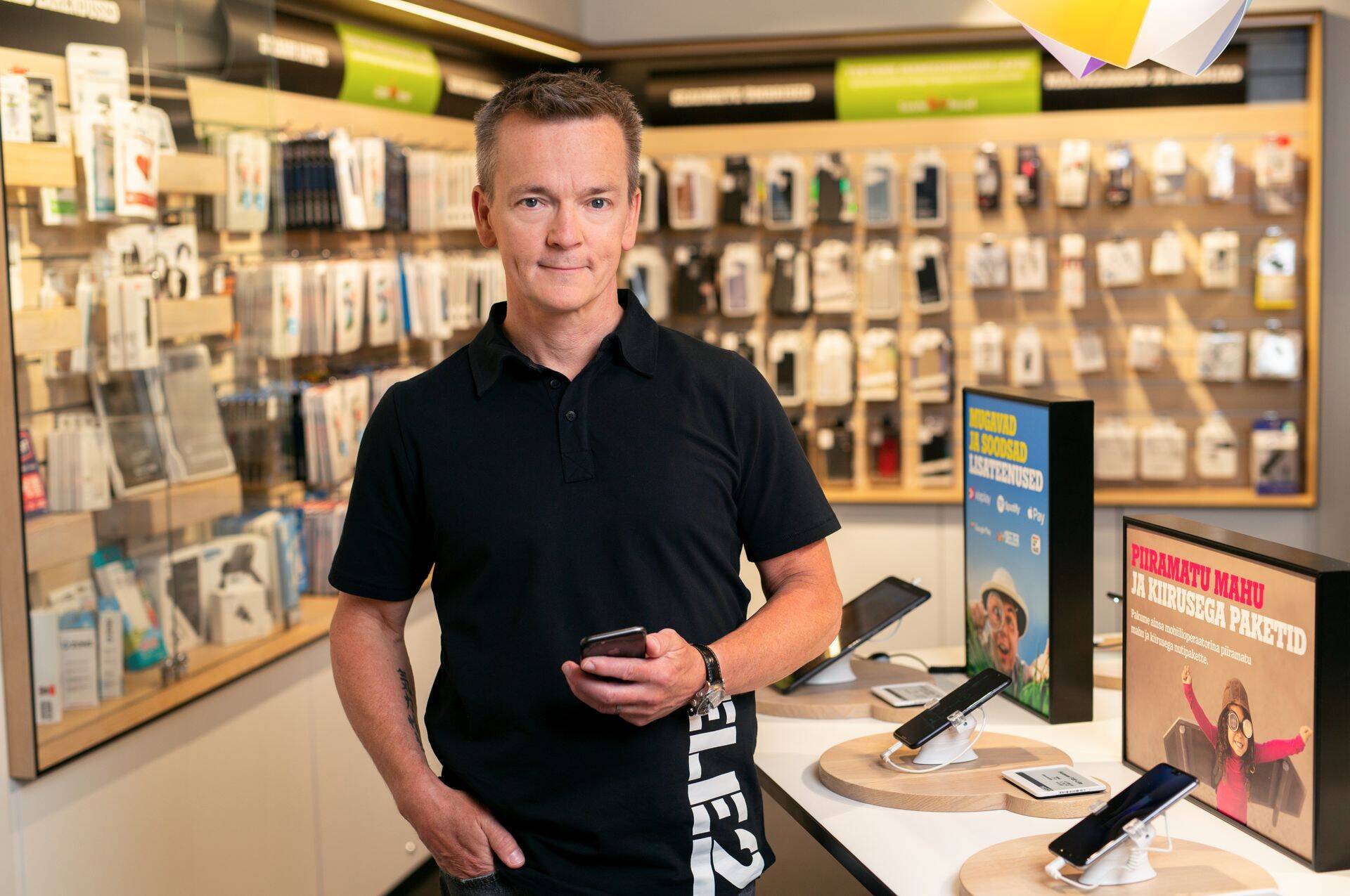 Tele2 Eesti juht Chris Robbins.