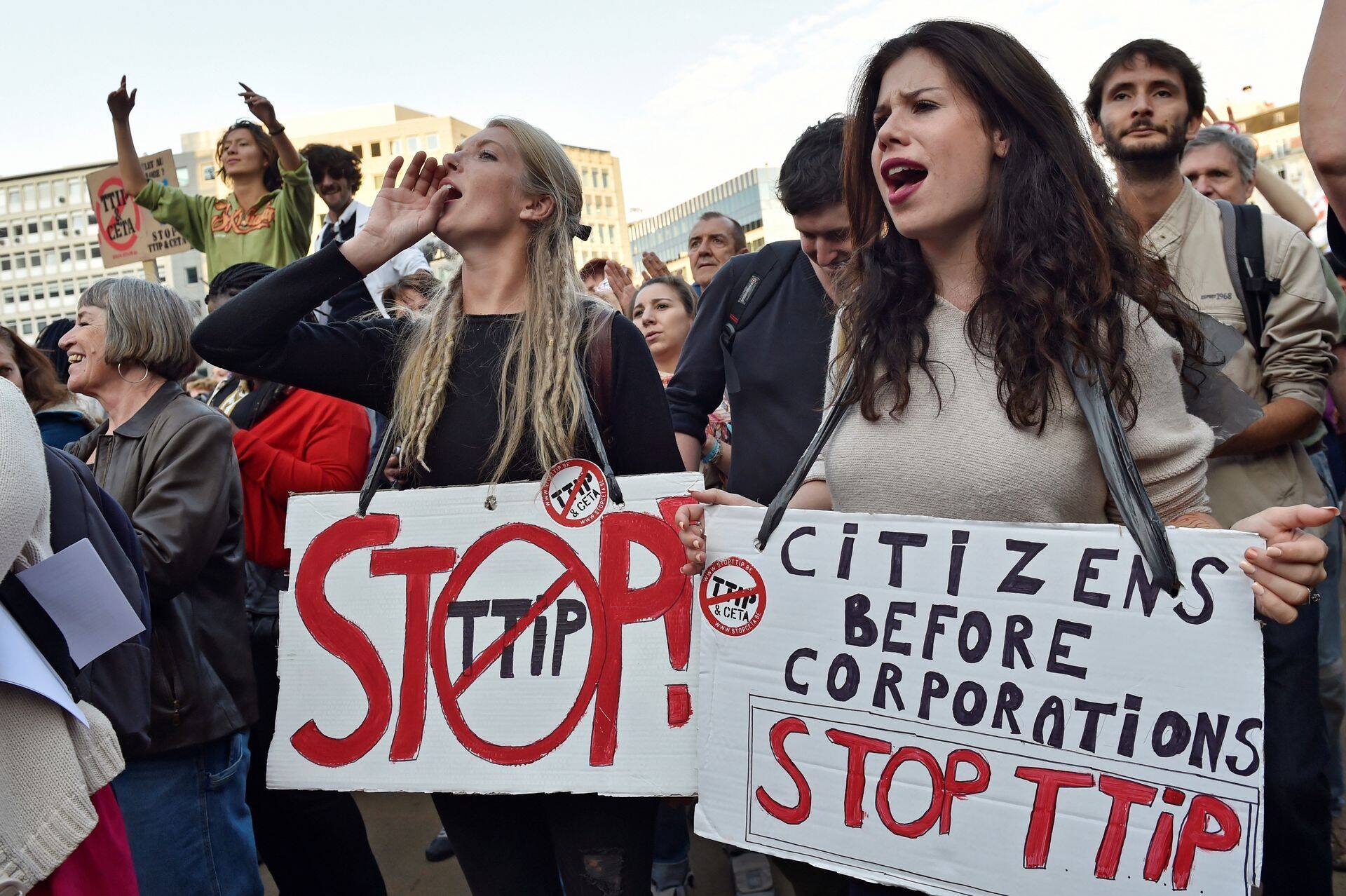 Protestijad Brüsselis