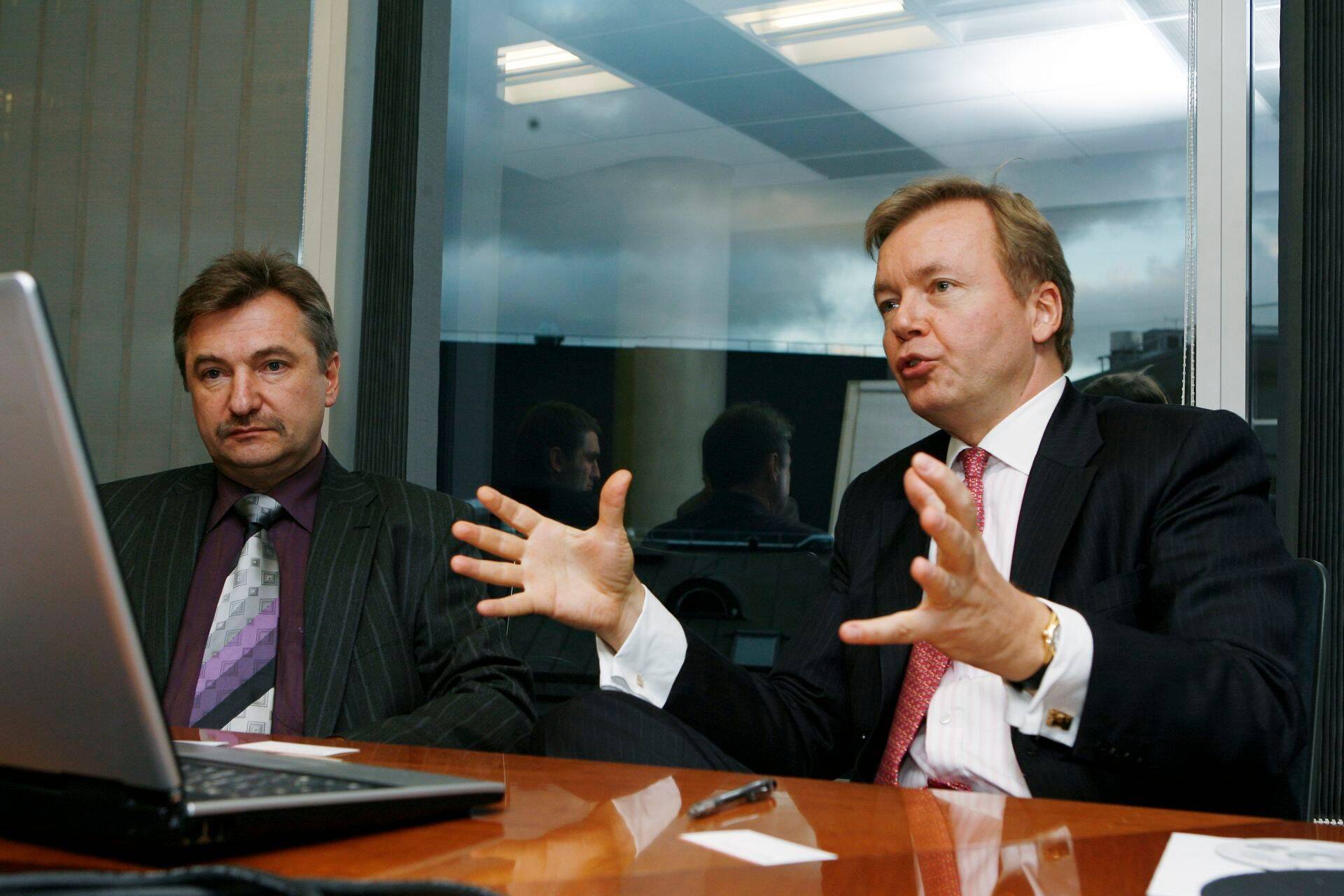 AS Trigon Property Development juhid Aivar Kempi(vaakul) ning Joakim Helenius.