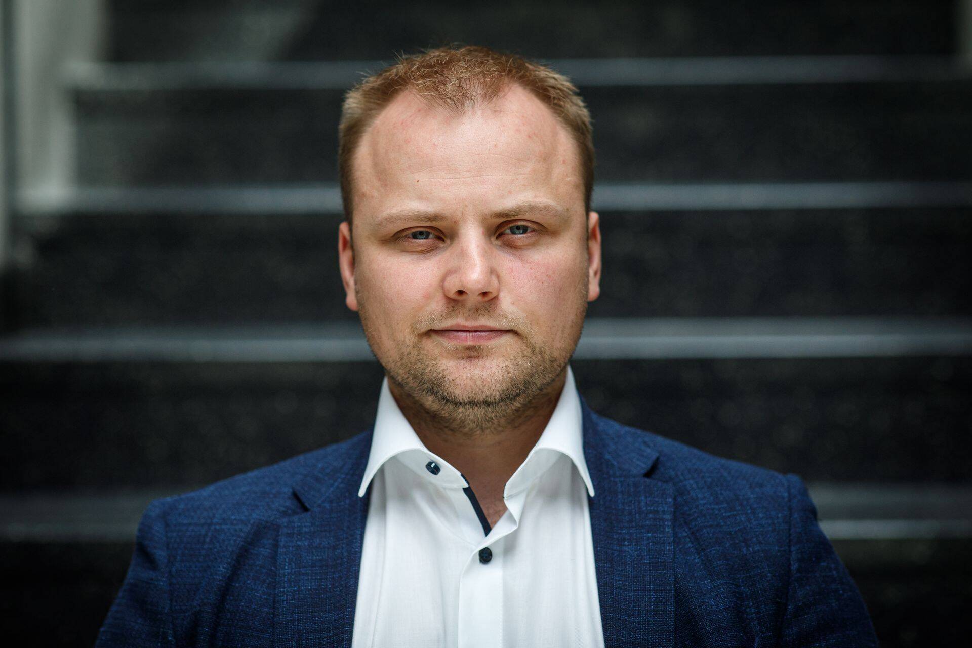 Ettevõtlus- ja infotehnoloogiaministri Kristjan Järvan.