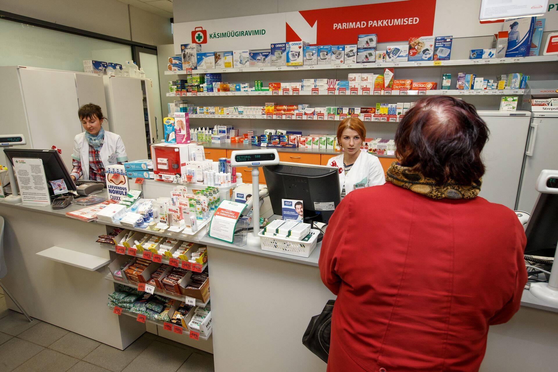 Enim suurenes müügitulu apteekides ja kosmeetikatarvete kauplustes