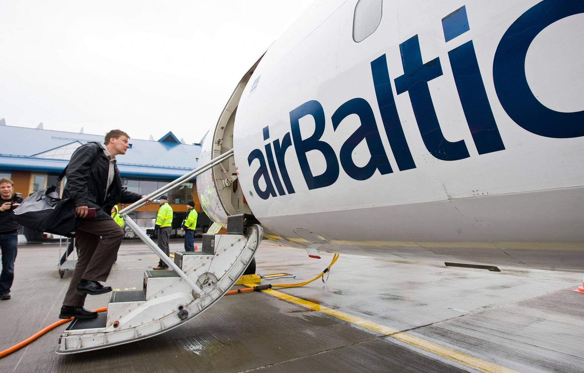 airBaltic vedas aprillis Tallinna lennujaamast kõige rohkem reisijaid.
