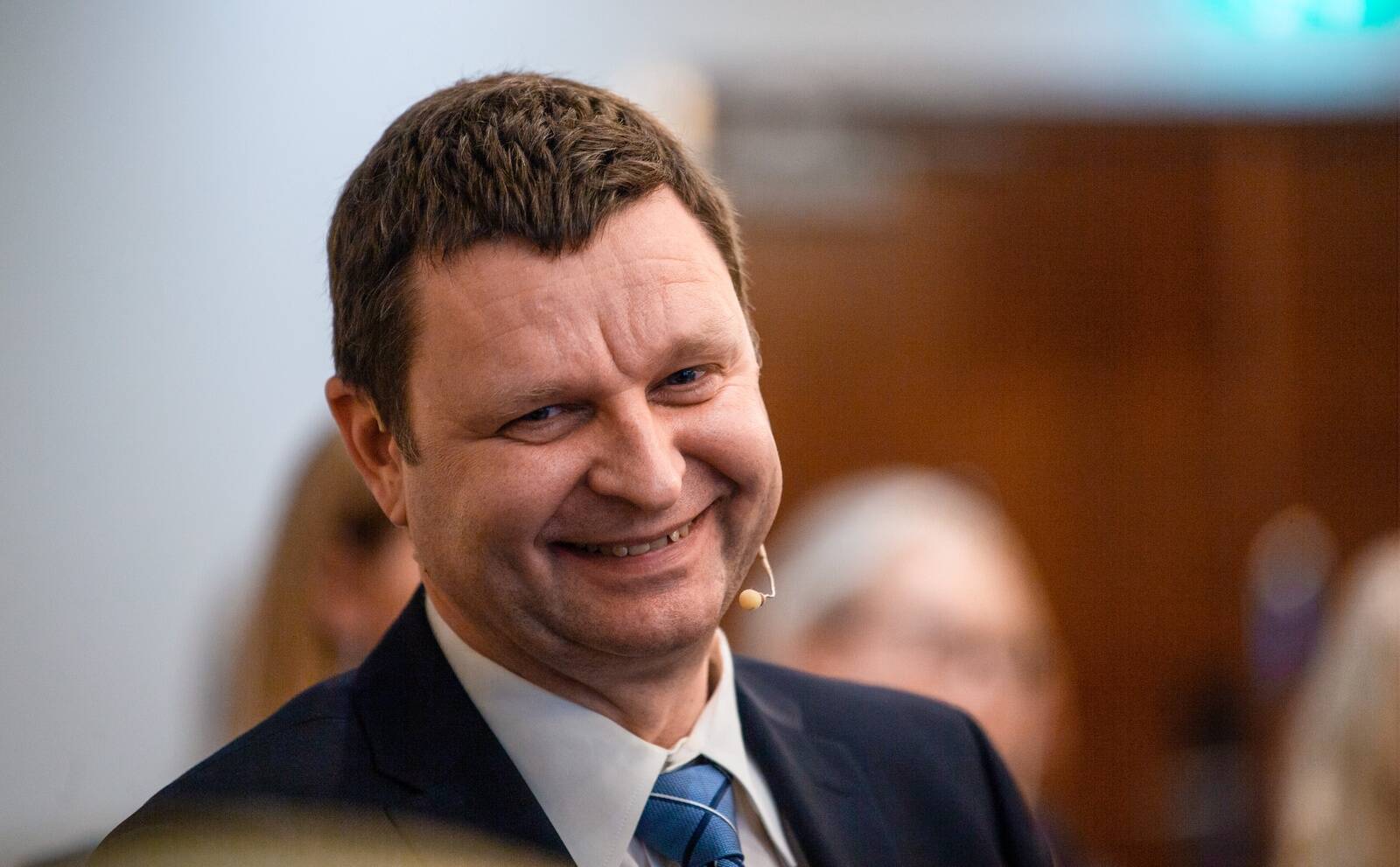 Уходящий с поста руководитель Кассы здоровья Райн Лаане.