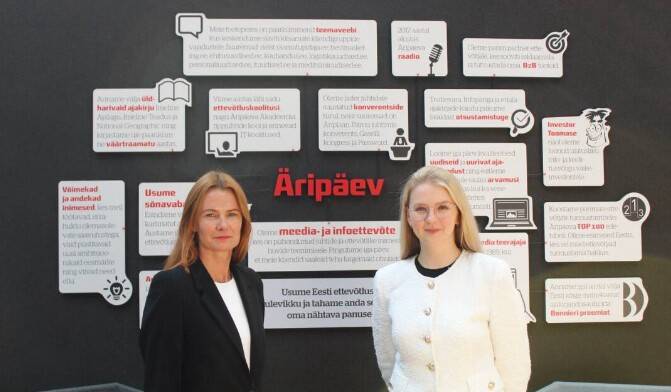 Triniti vandeadvokaat Maarja Pild-Freiberg (paremal) ja advokaat Katrin Kose