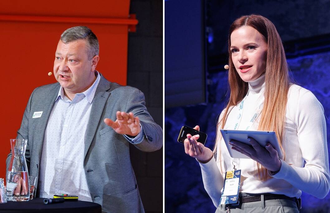 Jarmo Veetamm ja Kristiin Bauer.