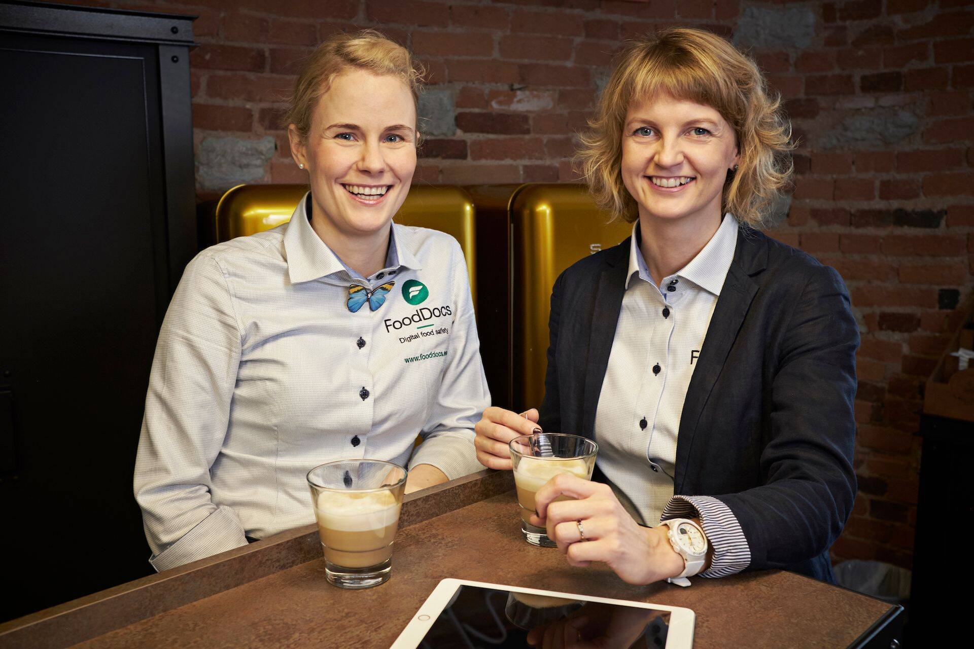 FoodDocsi asutajad Karin Repp (vasakul) ja Katrin Liivat.