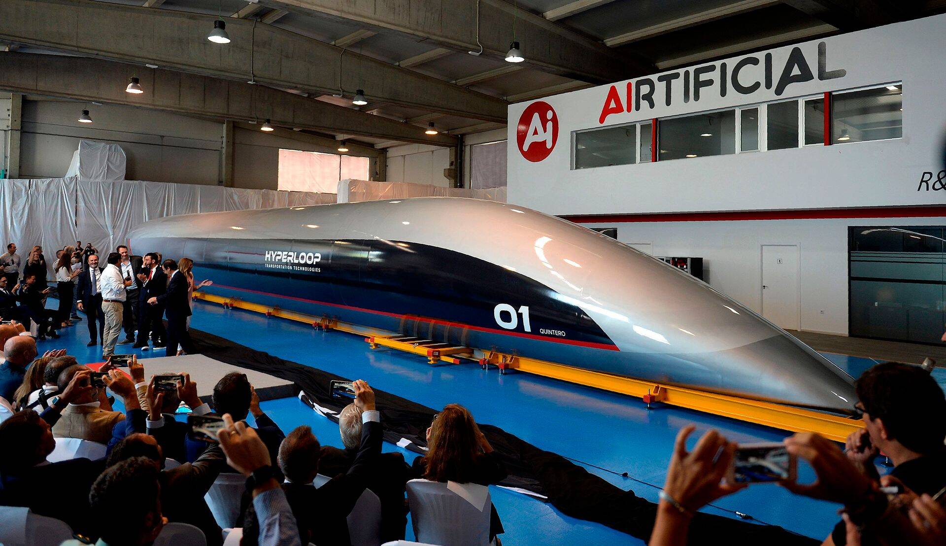 HTT Hyperloopi kapsel.