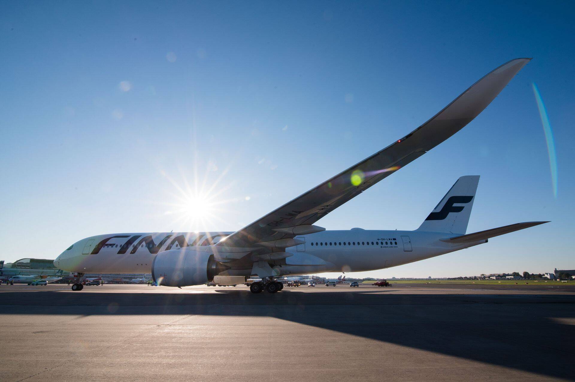 Finnairi uus lennuk Airbus A350 XWB
