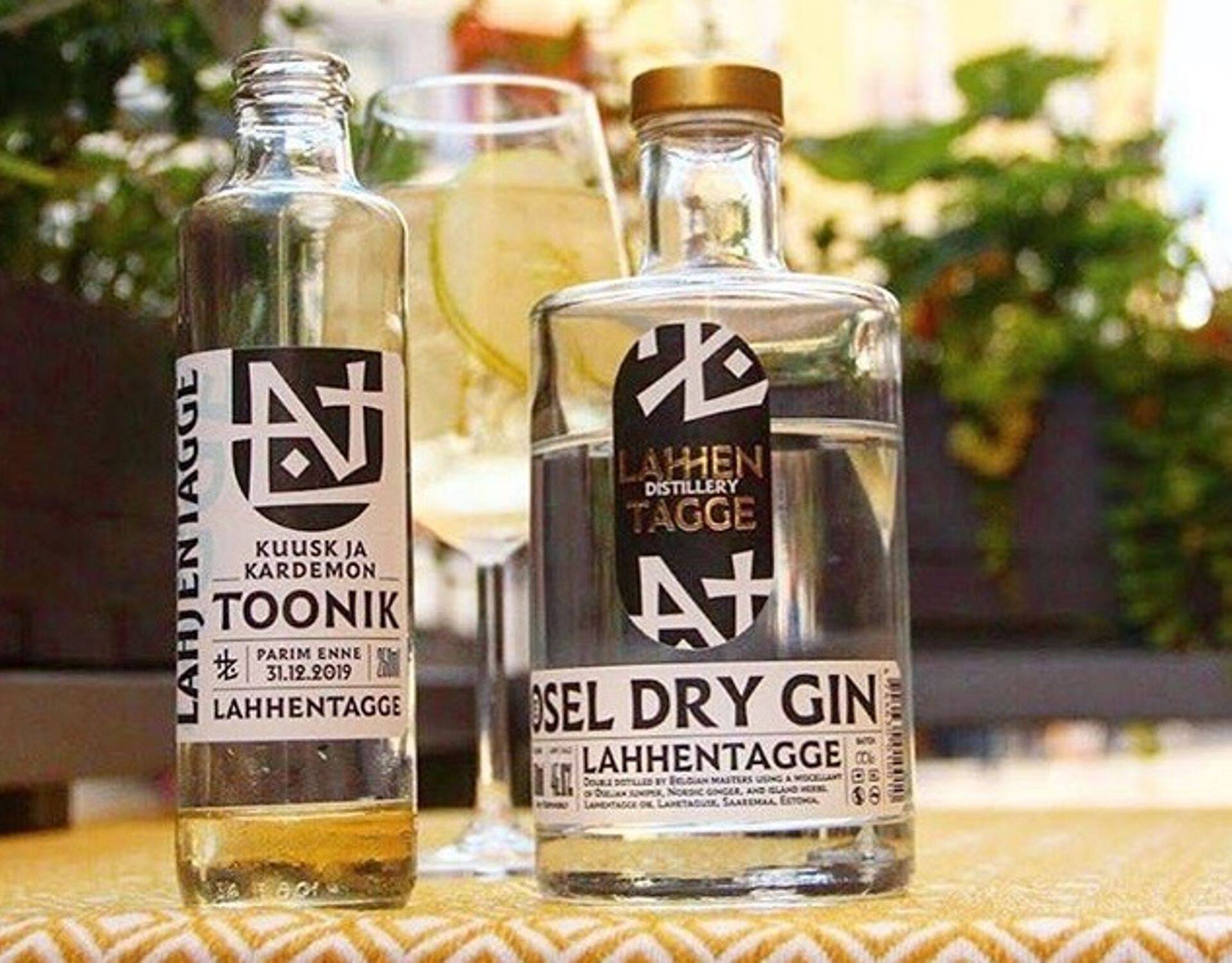Toonik ja džinn – Lahhentagge peatooted.