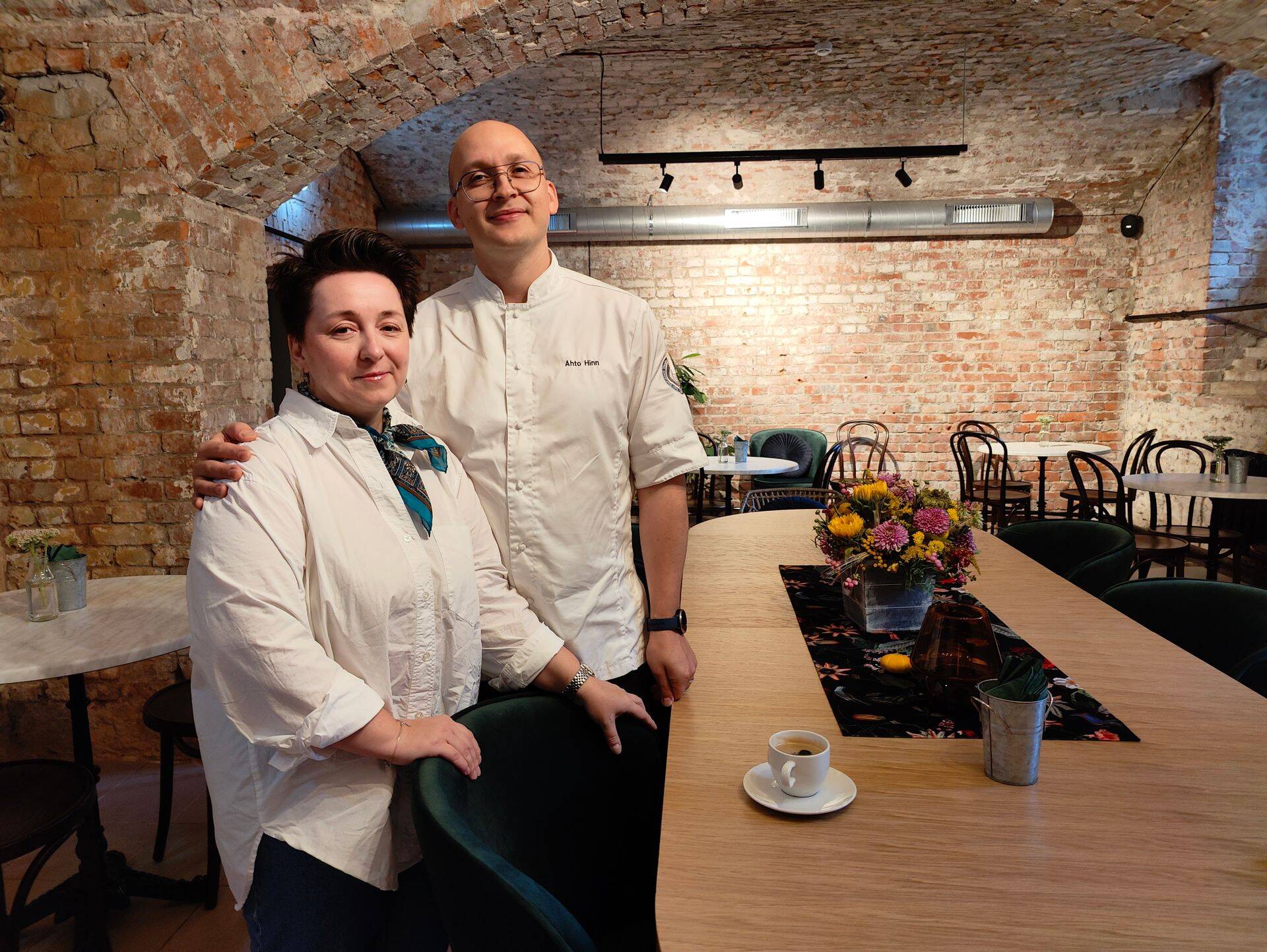Основатели кафе Kaar Мария и Ахто Хинн.