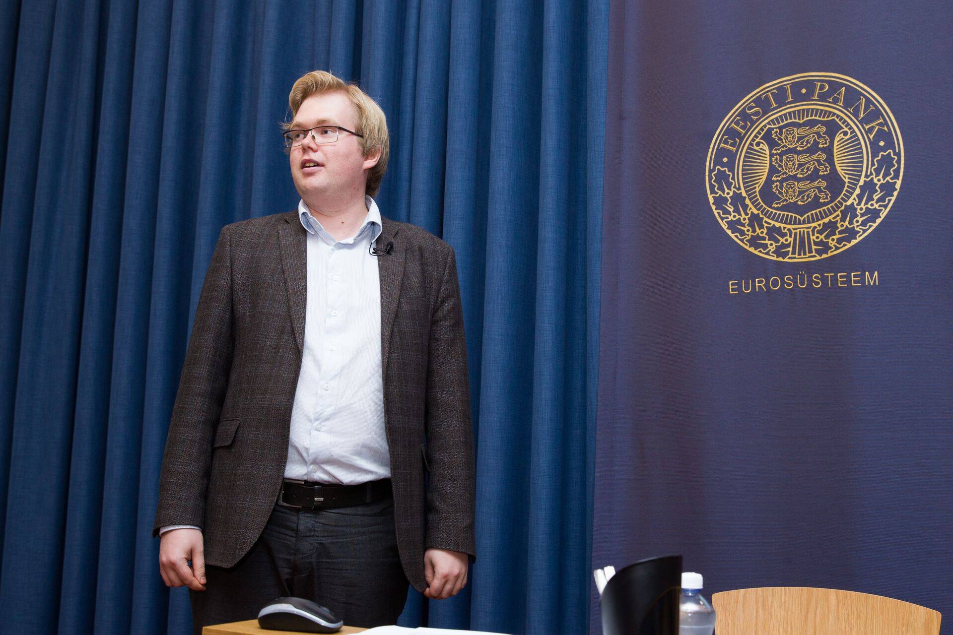 Eesti Panga ökonomist Kaspar Oja