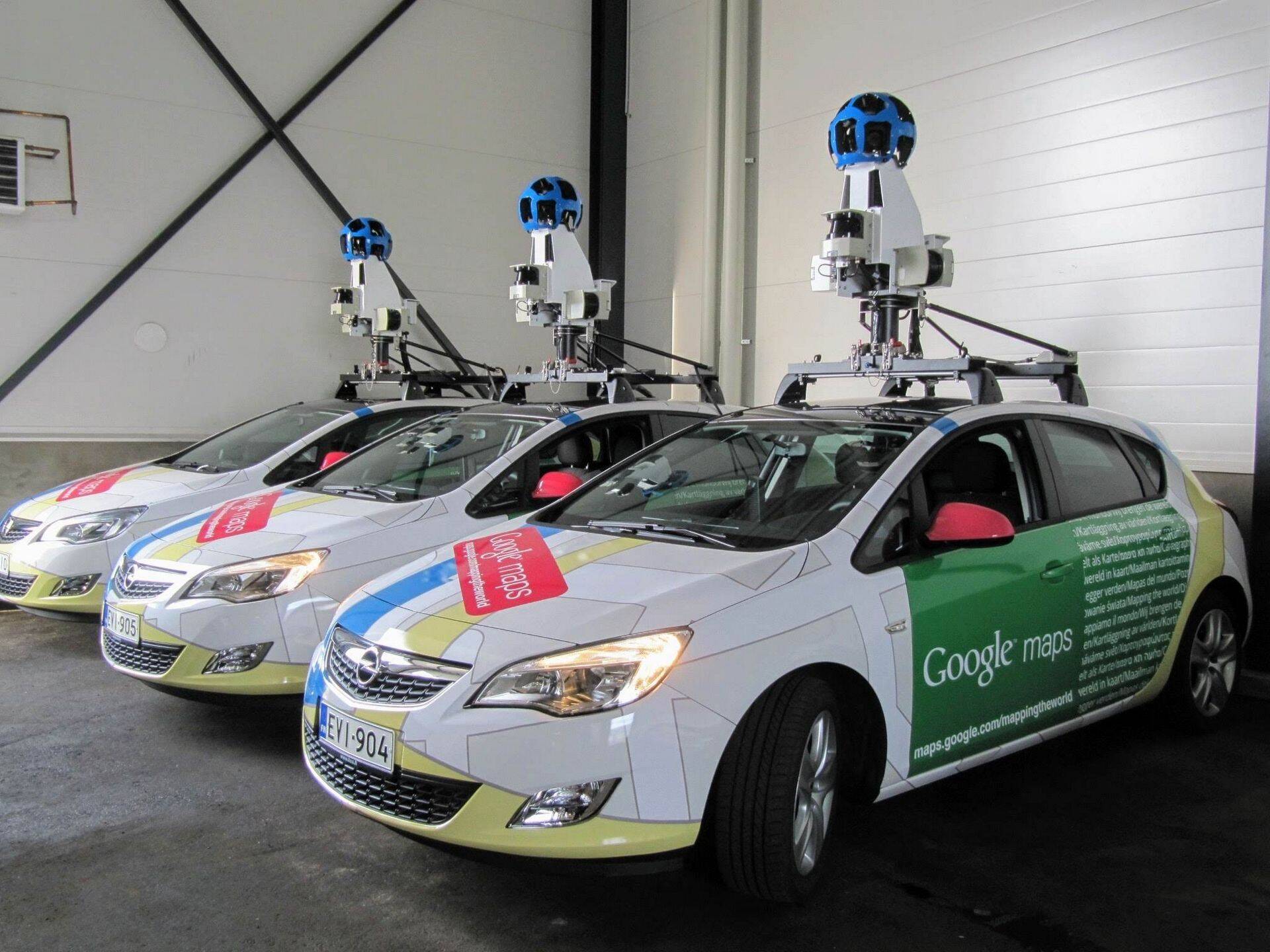 Soomet jäädvustanud Google´i Opelid.