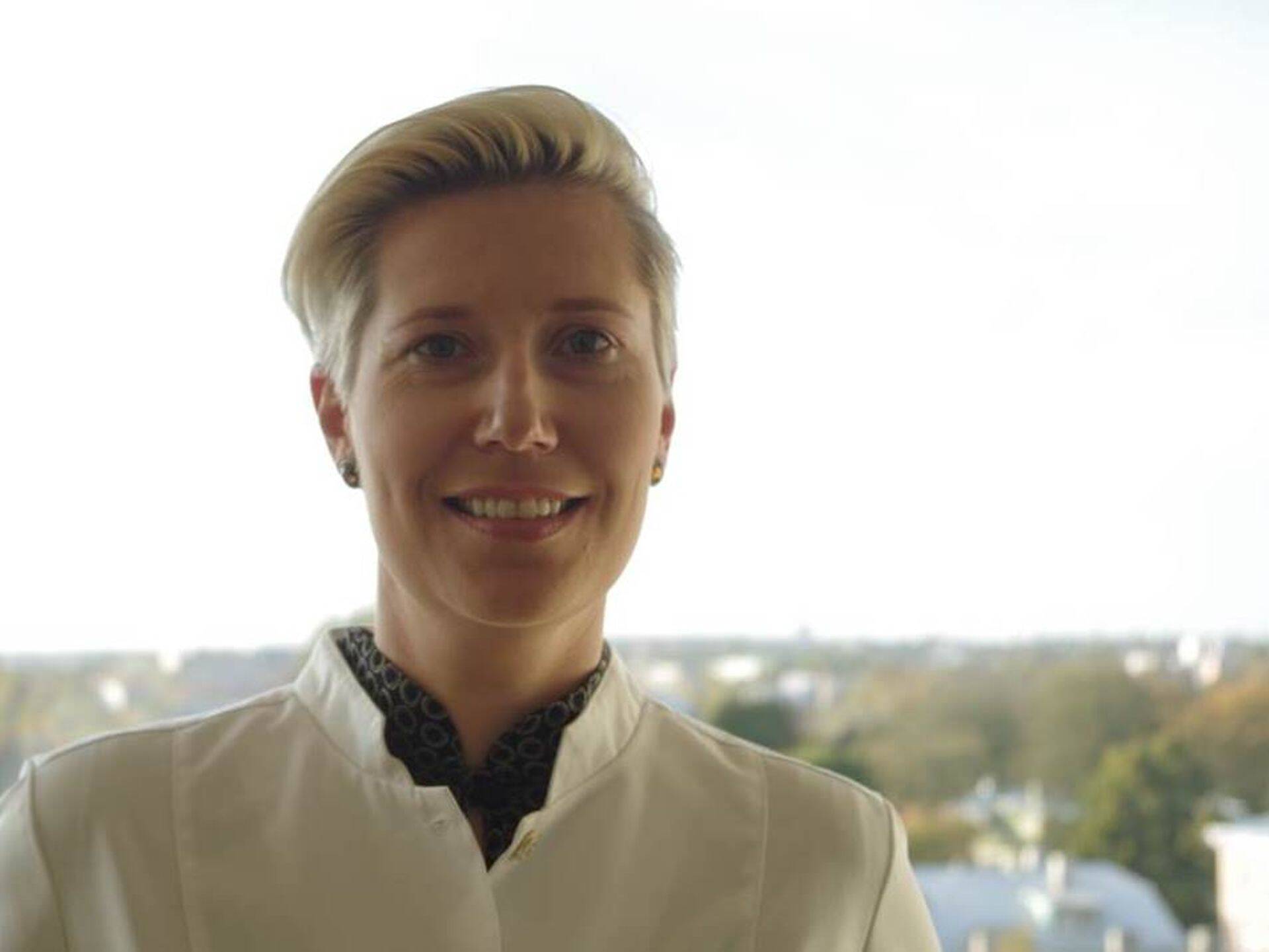 Eesti Proviisorite Koja juhatuse esimees Karin Alamaa-Aas.