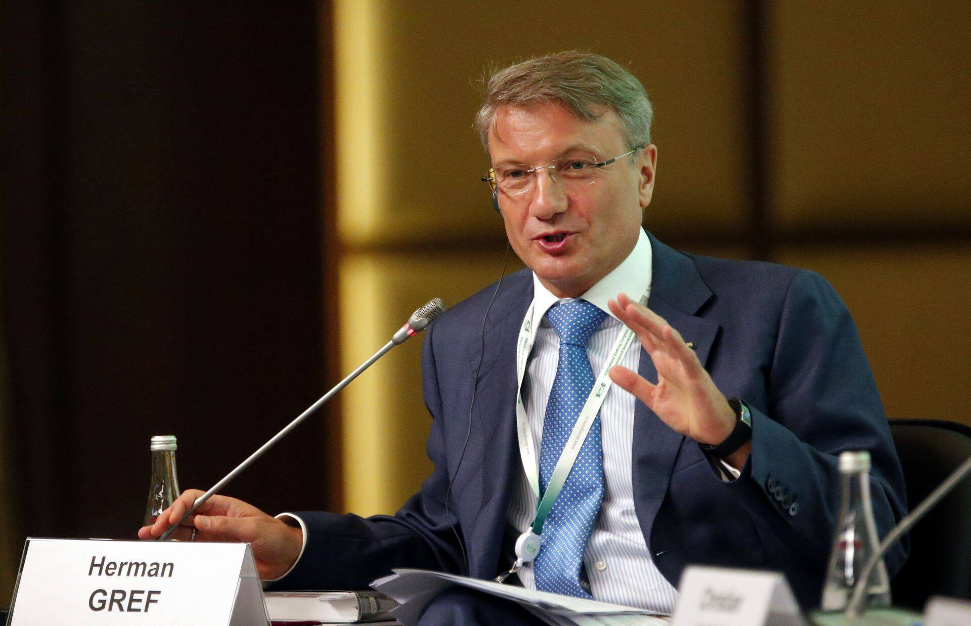 Sberbanki juht German Gref liigitas Venemaa majanduslike kaotajate sekka.