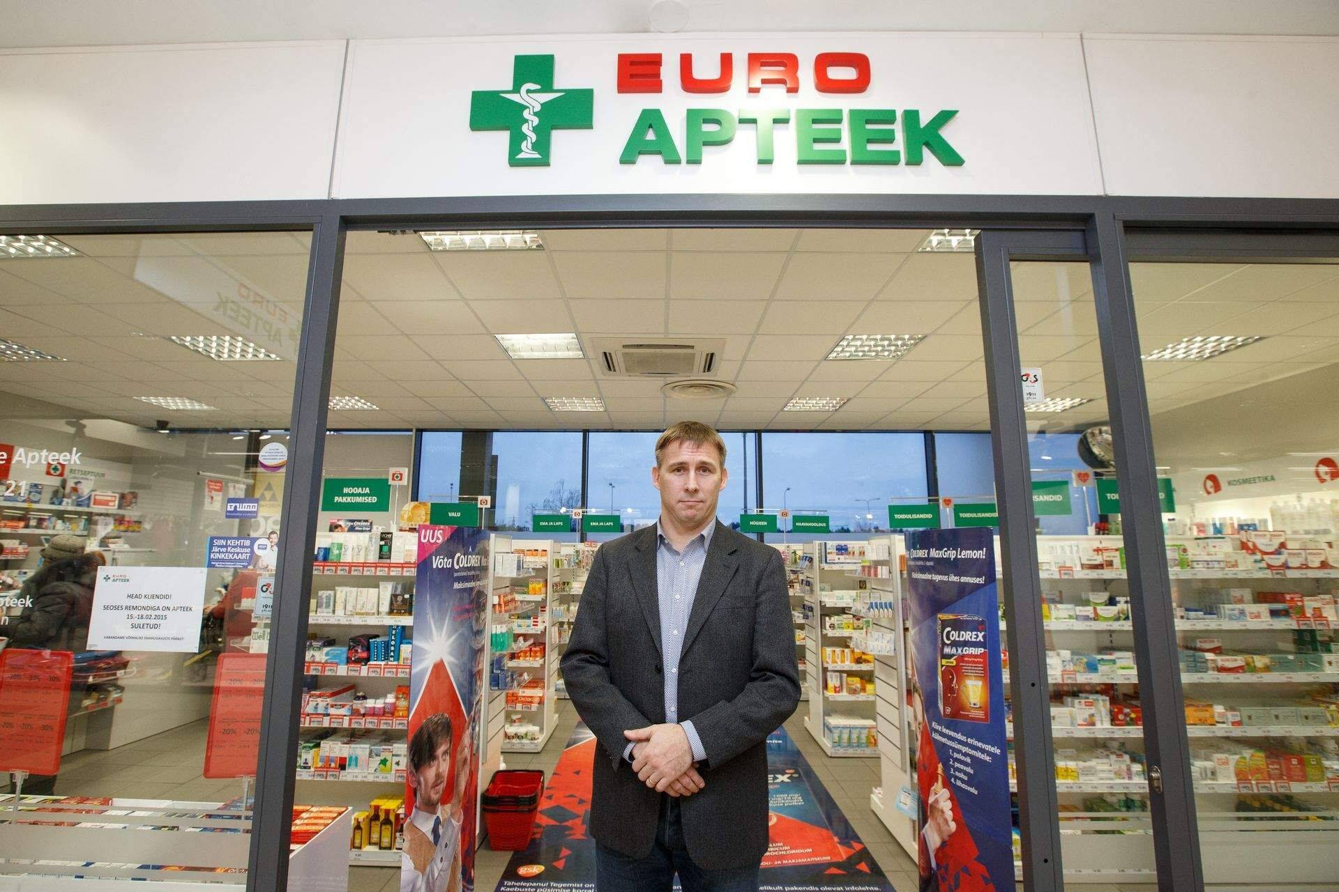 Leedukatele kuuluva Euroapteek OÜ juht Eno Juul.