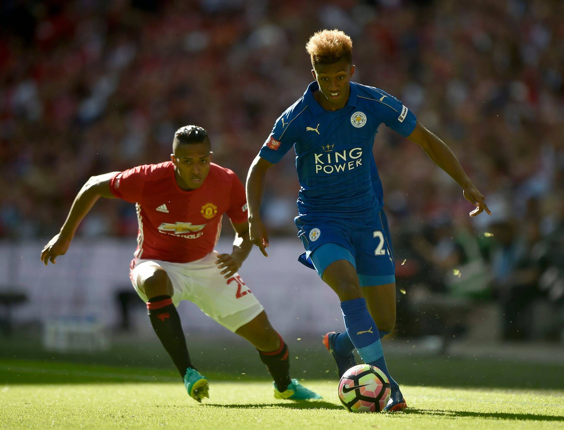 Mõõtu võtavad Manchestert United ja Leicester City.