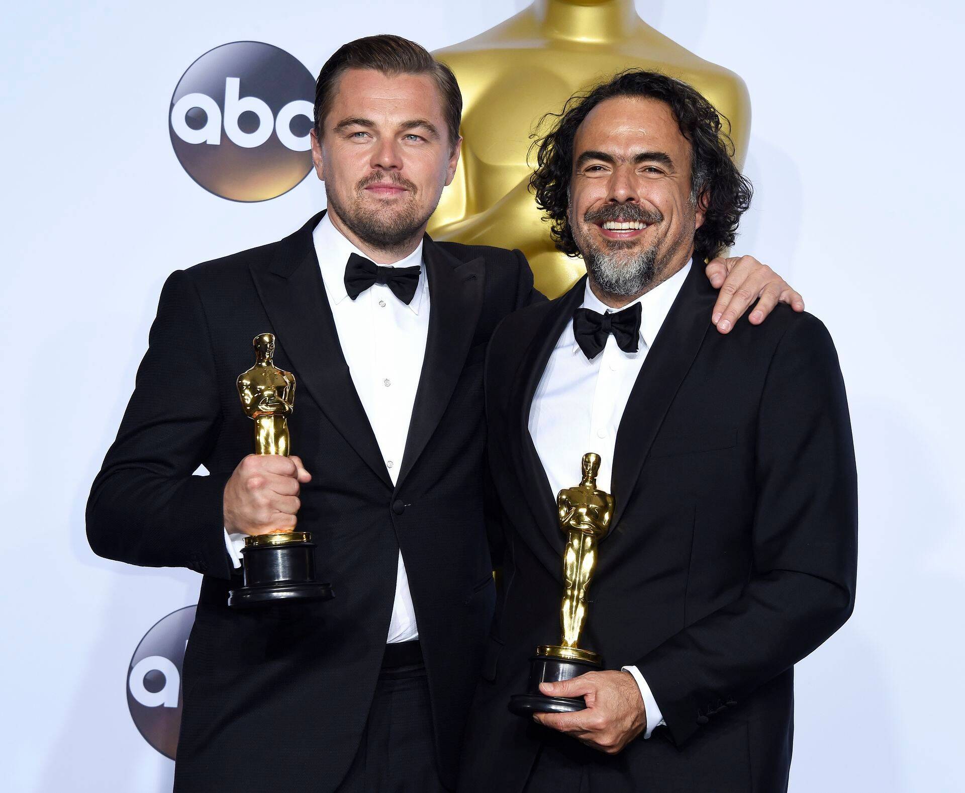 Parim meespeaosaline Leonardo DiCaprio ning parim režissöör Alejandro Gonzalez Inarritu oma Oscaritega, mille nad said filmi "Mees, kes jäi ellu" eest.