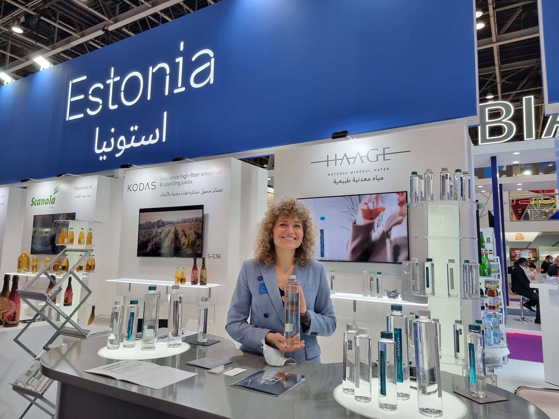 Haage müügi- ja arendusjuhist Xenia Joost Dubai messil Gulfood.