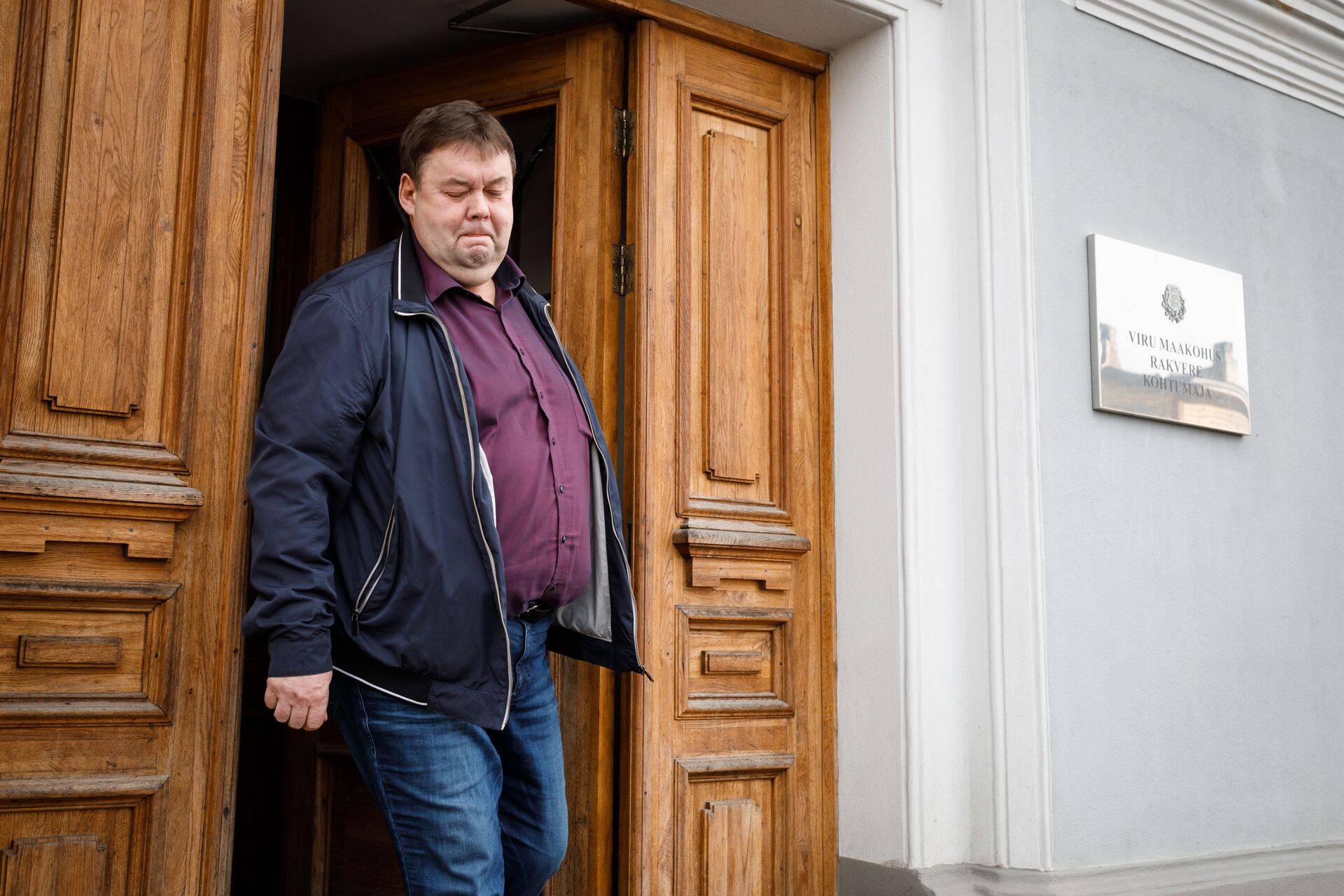 Indrek Klammer oli eile Rakveres Viru maakohtus kahe enda rajatud ettevõtte pankrotiistungil.