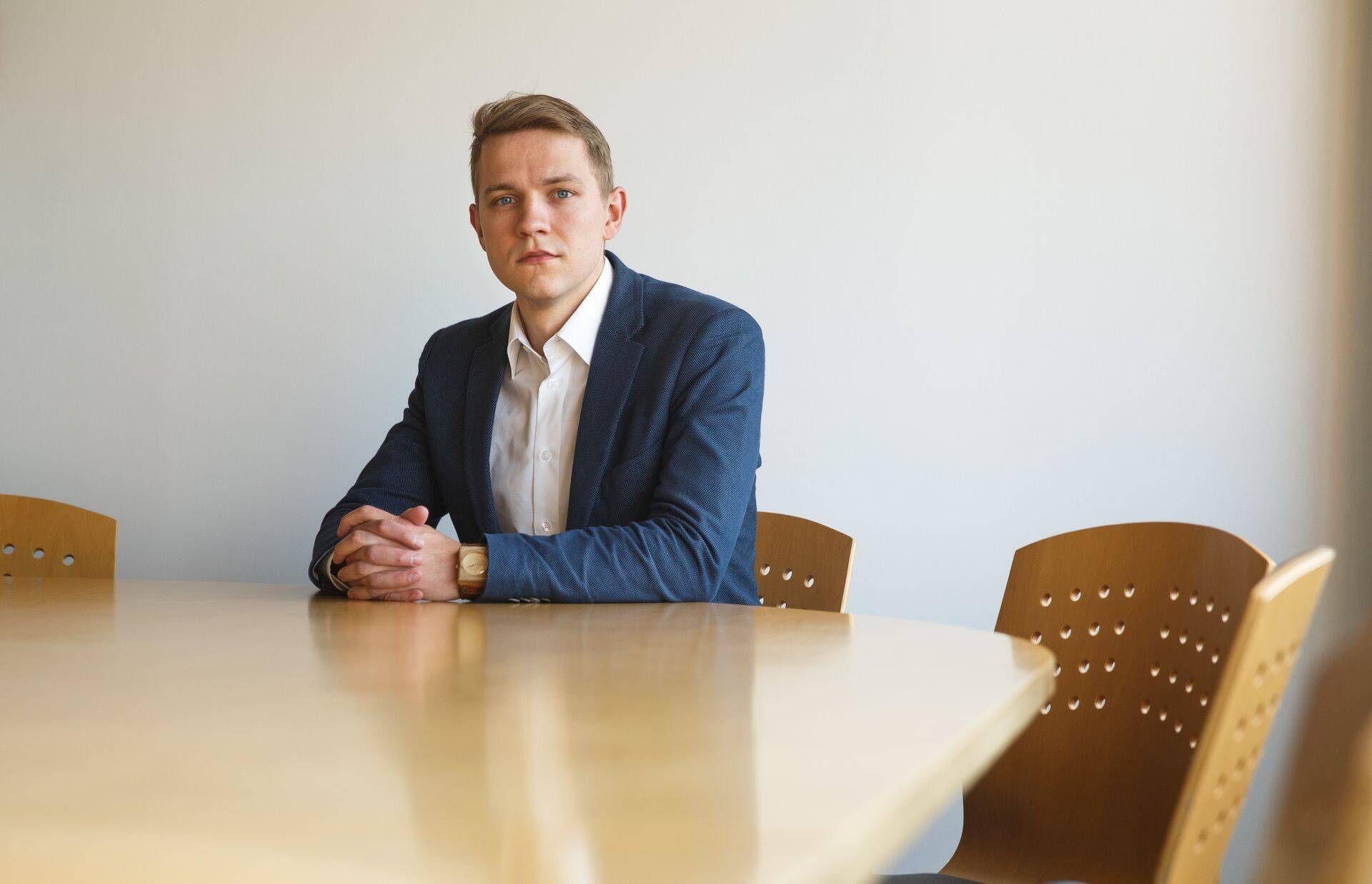Eesti metsa- ja puidutööstuse tegevjuht Henrik Välja,