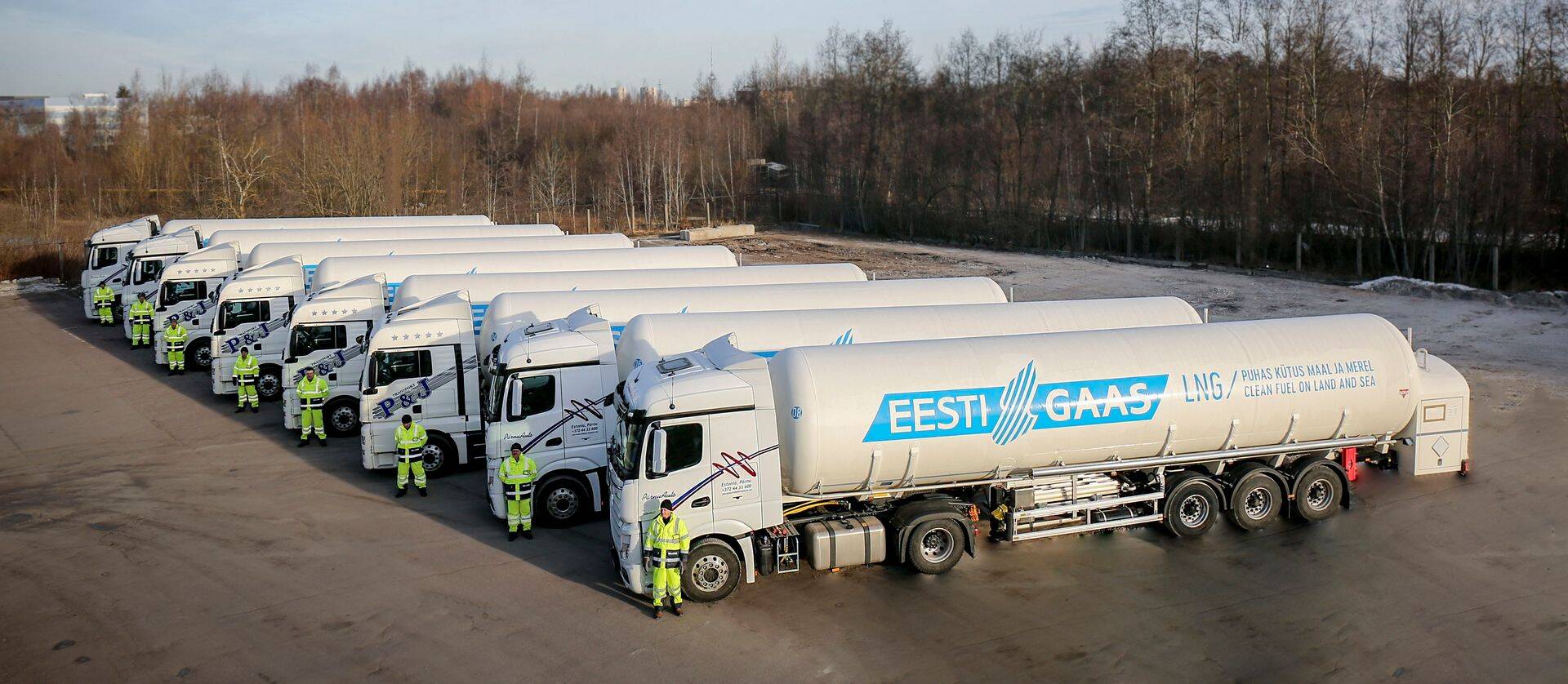 Eesti Gaasi LNG-treilerid