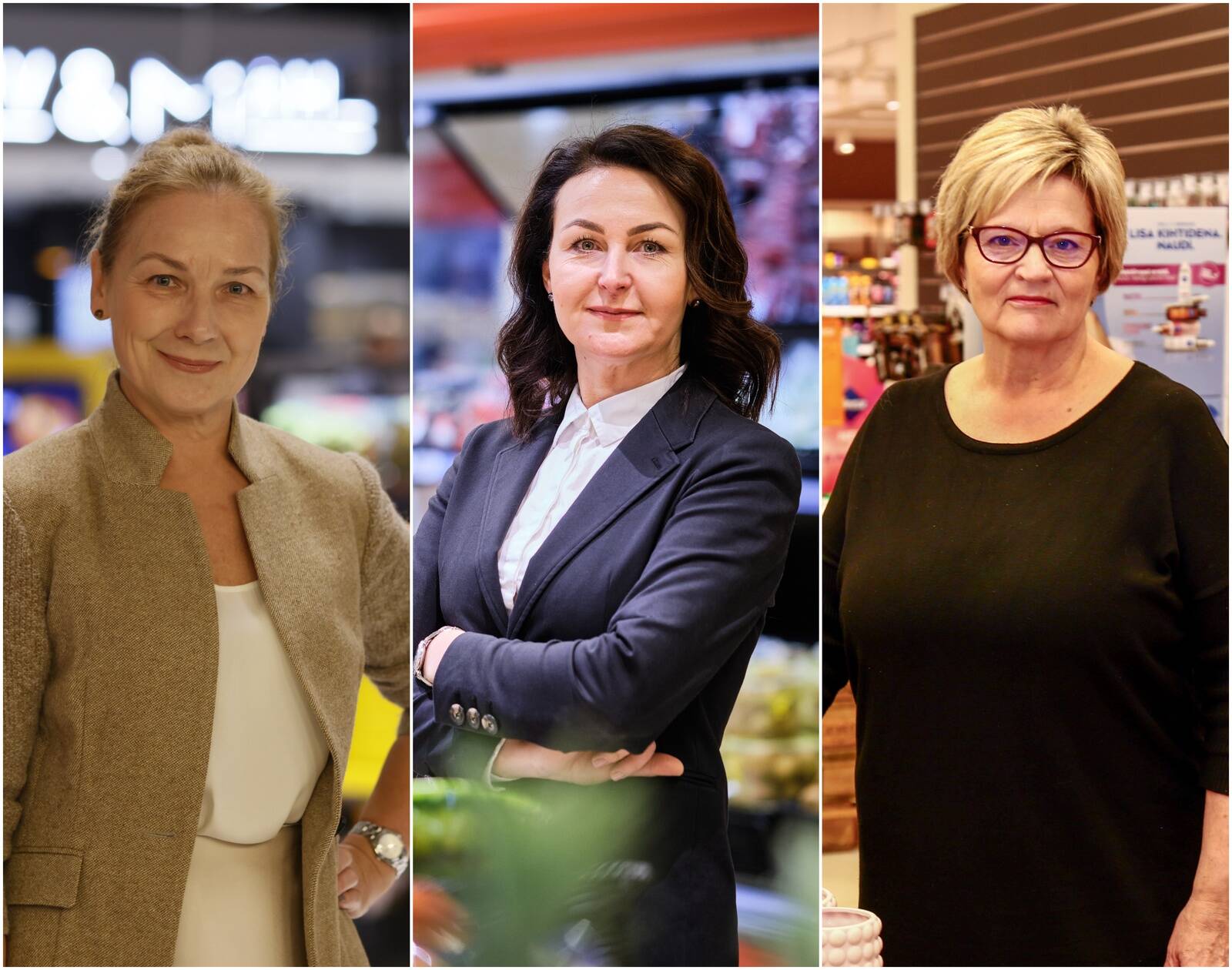 Fotokollaažil Agi Metsandi, Kristi Lomp ja Katrin Kuusk.