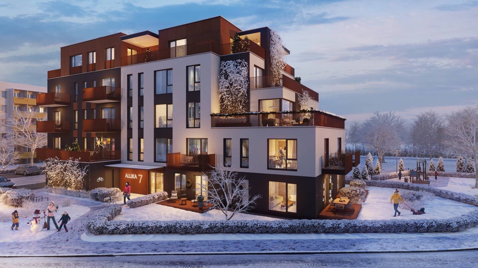 Kerkiv roheelamu peaks valmima järgmise aasta kevadel (Visuaal: AB Korrus).