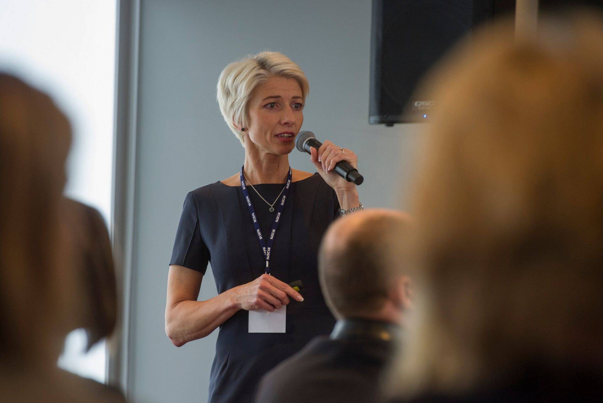 Anne Mere HKScani ärifoorumil.