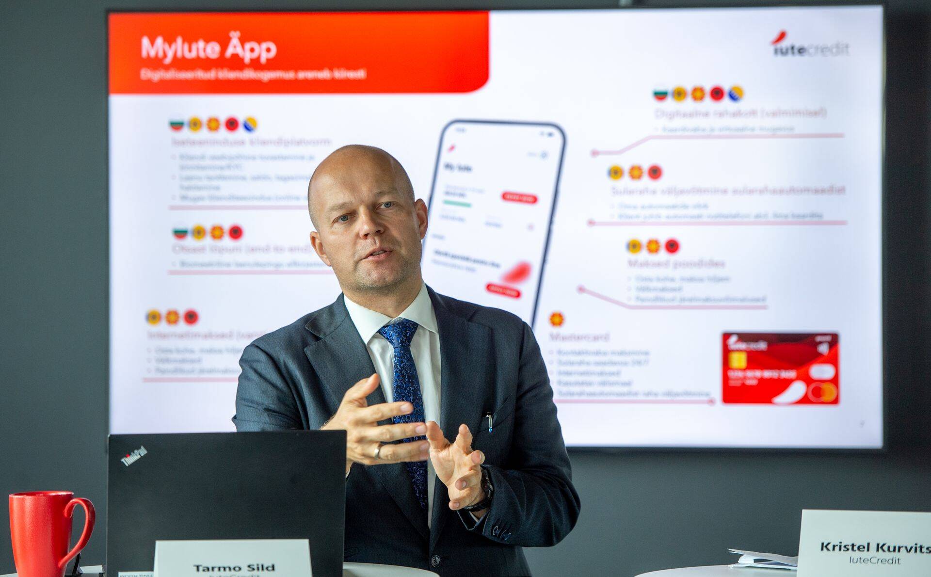 Руководитель IuteCredit Тармо Сильд.