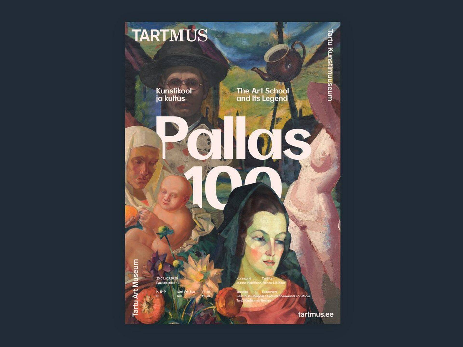 Näituse "Pallas 100. Kunstikool ja kultus" kataloog