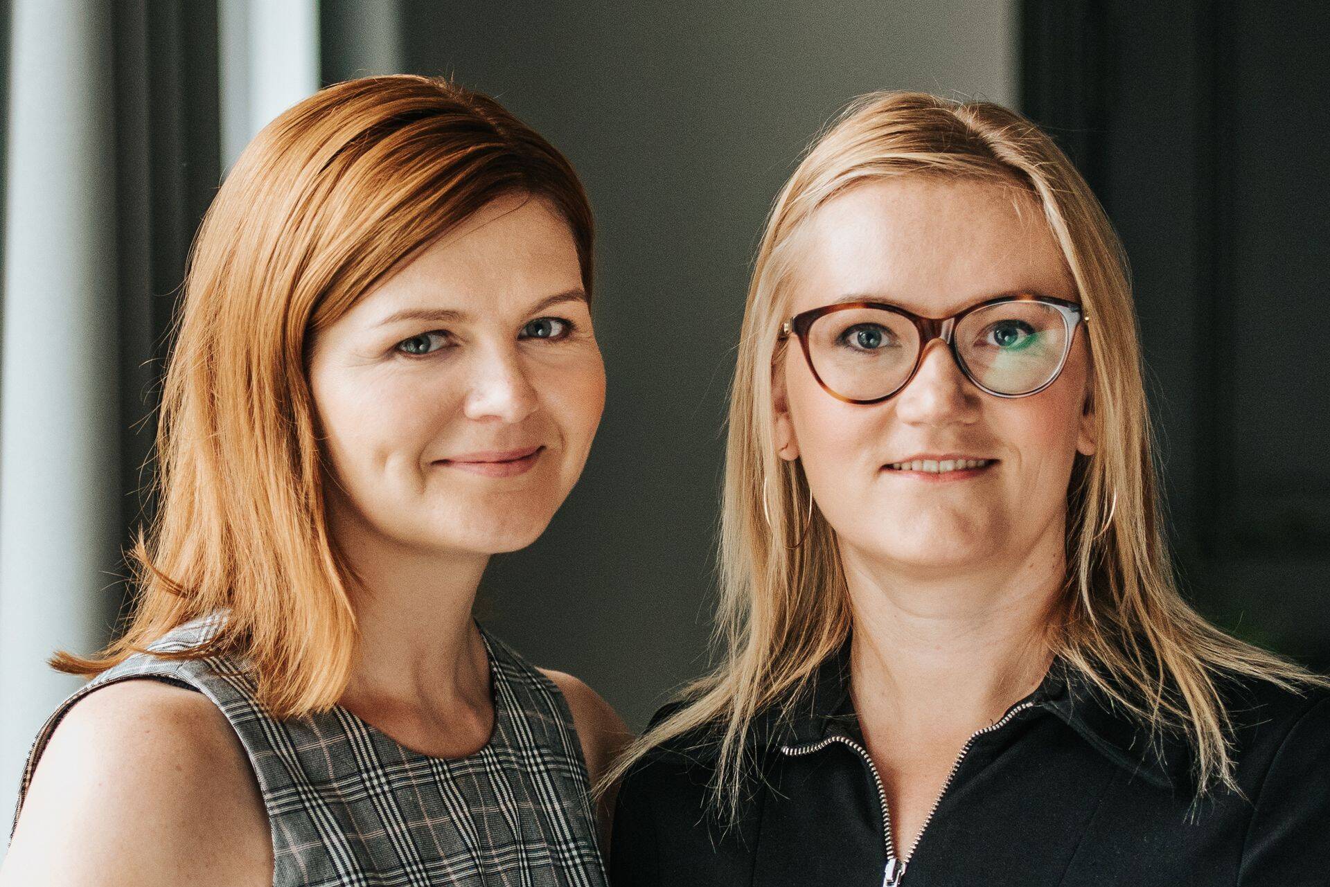 SmartCap board members Mari Vavulski and Sille Pettai.