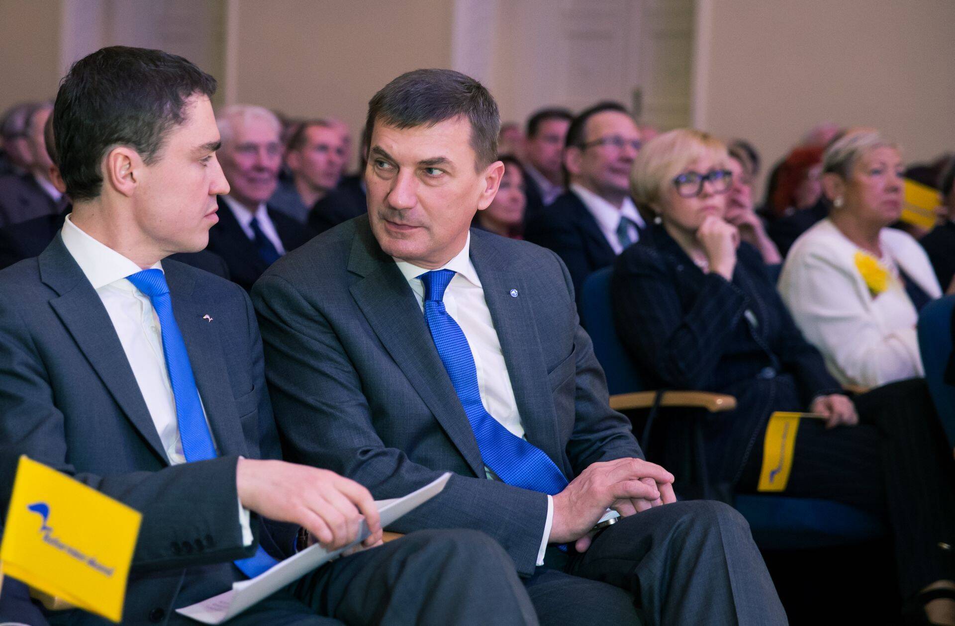 Taavi Rõivas ja Andrus Ansip